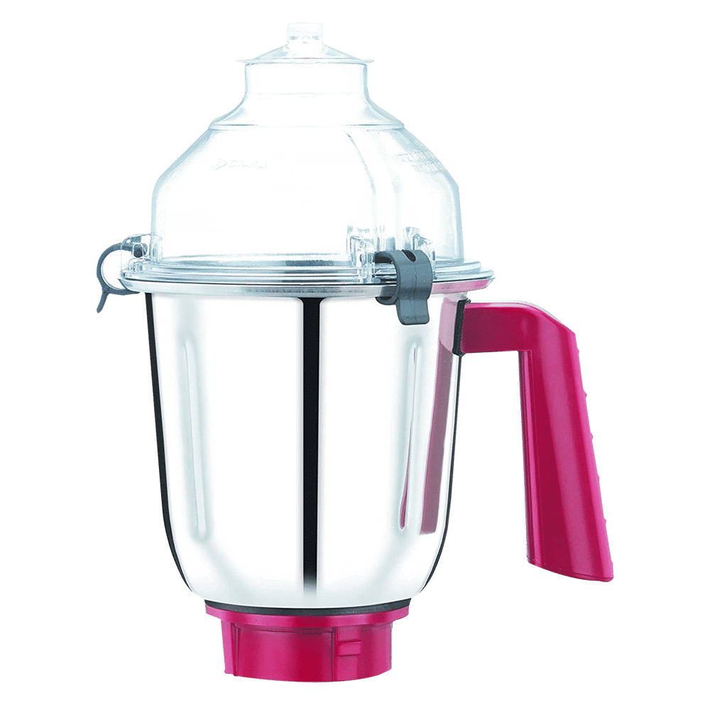 BAJAJ GX 4701 800 Watt 4 Jars Mixer Grinder (18000 RPM, Overload Protection, White & Red)_2