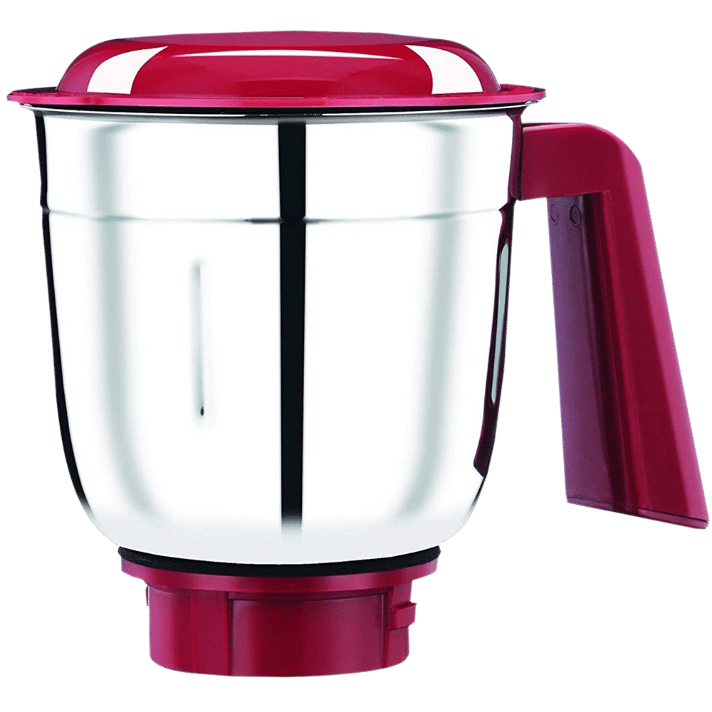 BAJAJ GX 4701 800 Watt 4 Jars Mixer Grinder (18000 RPM, Overload Protection, White & Red)_4