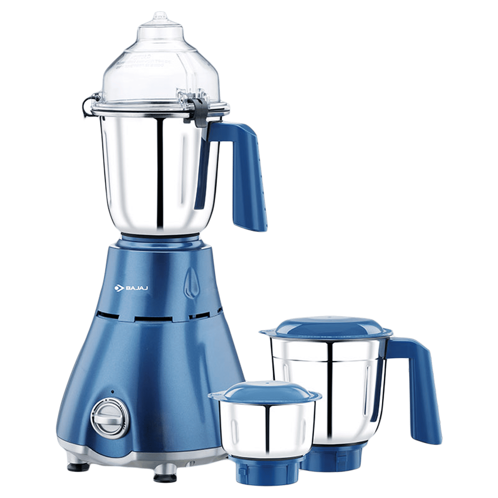 BAJAJ Beryl 750 Watt 3 Jars Mixer Grinder (18000 RPM, Tetra Flow Technology, Persian Blue) BAJAJ Beryl 750 Watt 3 Jars Mixer Grinder (18000 RPM, Tetra Flow Technology, Persian Blue)_2