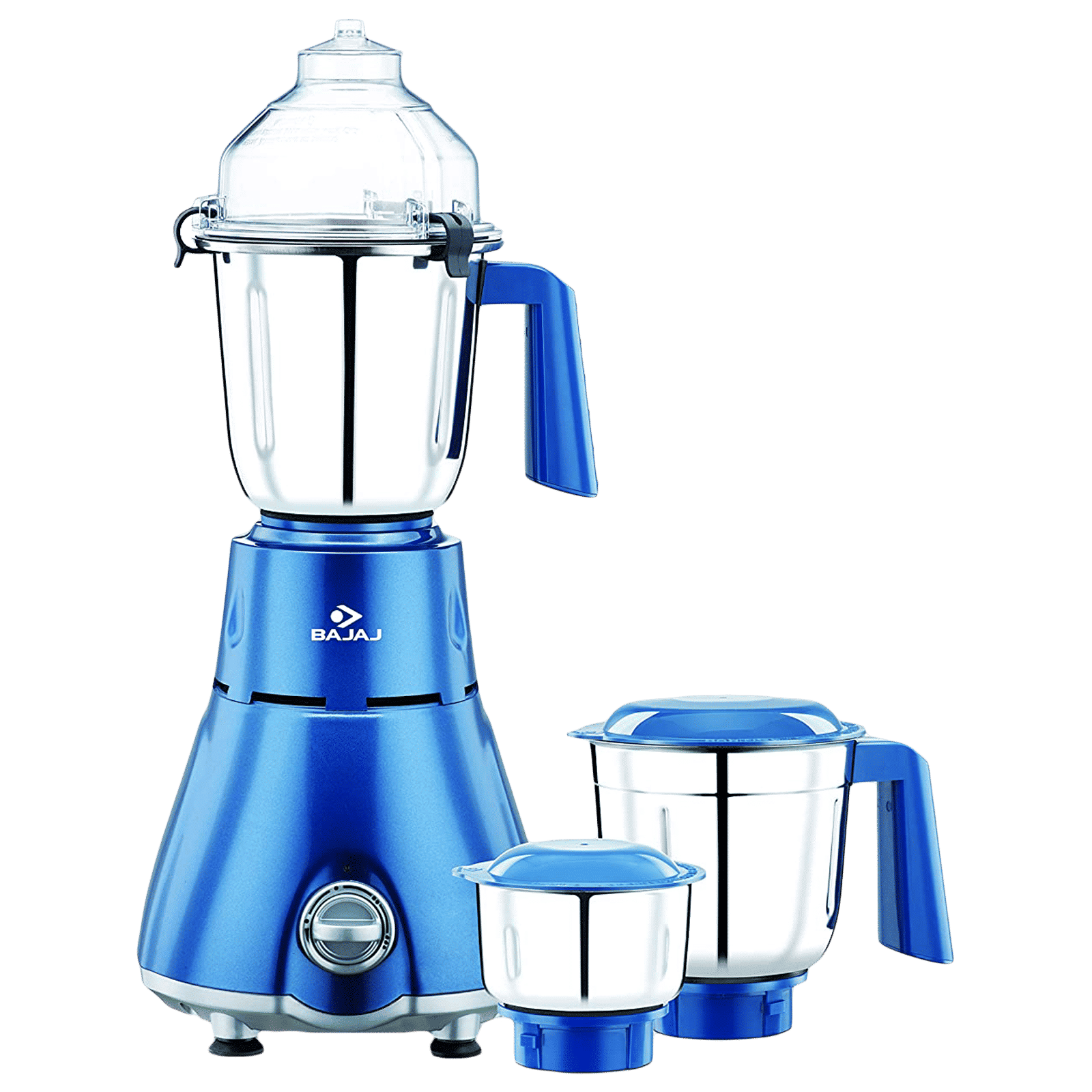 BAJAJ Beryl 750 Watt 3 Jars Mixer Grinder (18000 RPM, Tetra Flow Technology, Persian Blue) BAJAJ Beryl 750 Watt 3 Jars Mixer Grinder (18000 RPM, Tetra Flow Technology, Persian Blue)_1