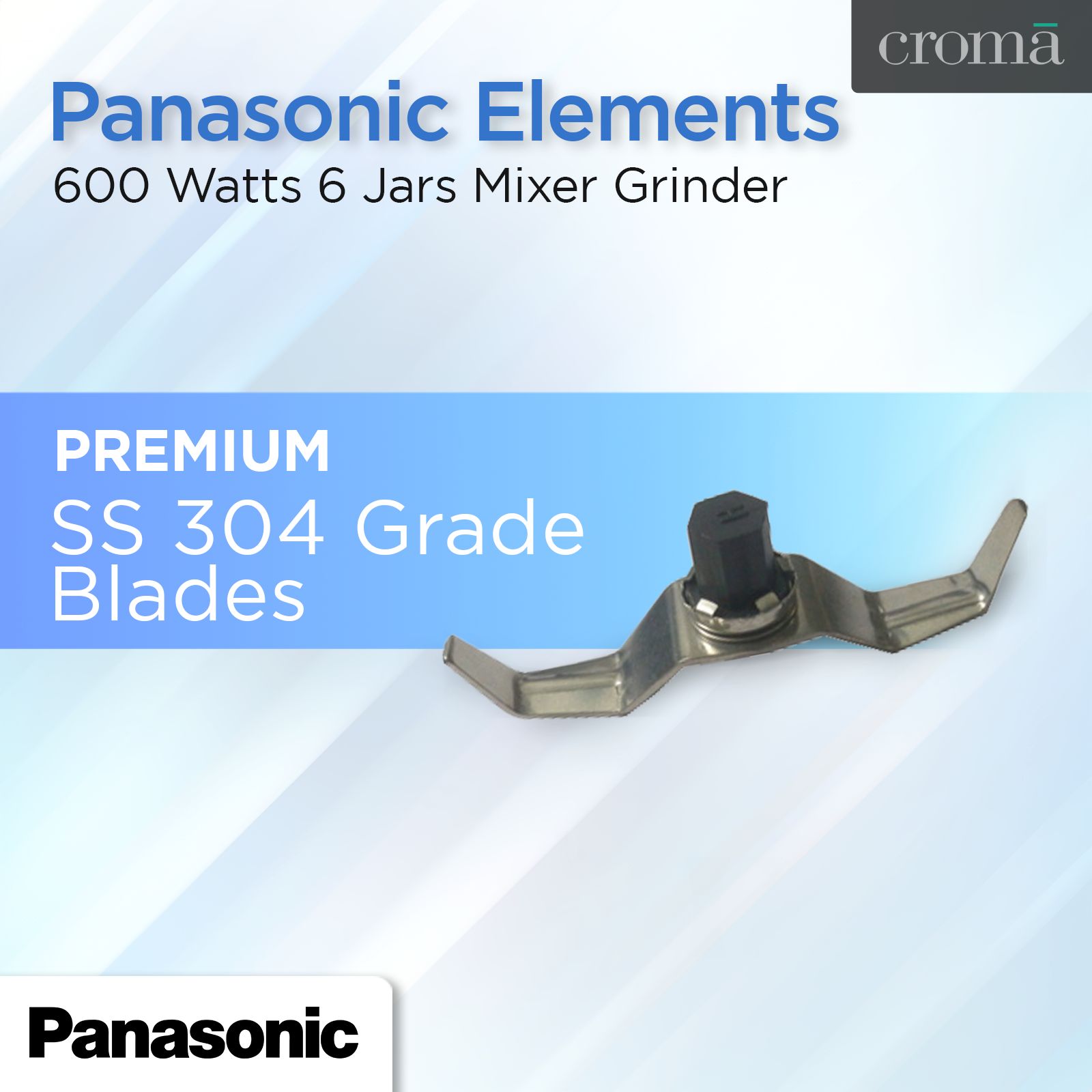 Panasonic Elements 600 Watts 6 Jars Mixer Grinder (Oil Seal Protection System, MX-AV625ES, Earthy Silver)_6