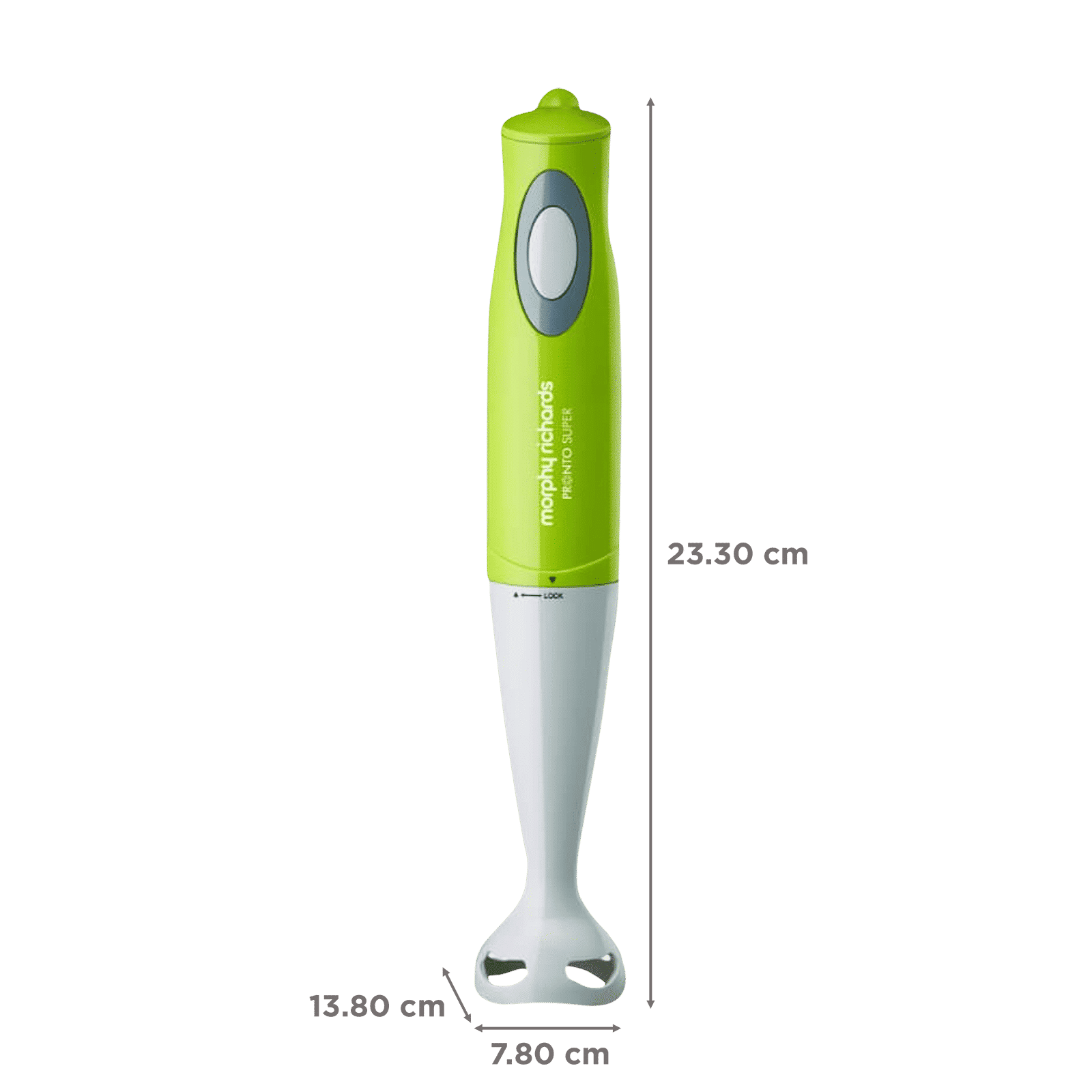 morphy richards Pronto Super 300 Watt Hand Blender (Ergonomic Design, Green) morphy richards Pronto Super 300 Watt Hand Blender (Ergonomic Design, Green)_3