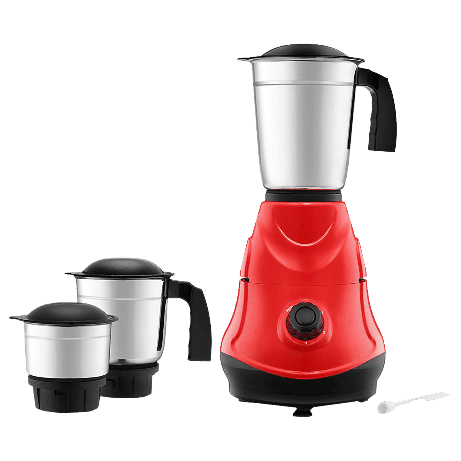Kutchina MISI VICTOR 500 Watt 3 Jars Mixer Grinder (18000 RPM, Overload Protection, Red)_1