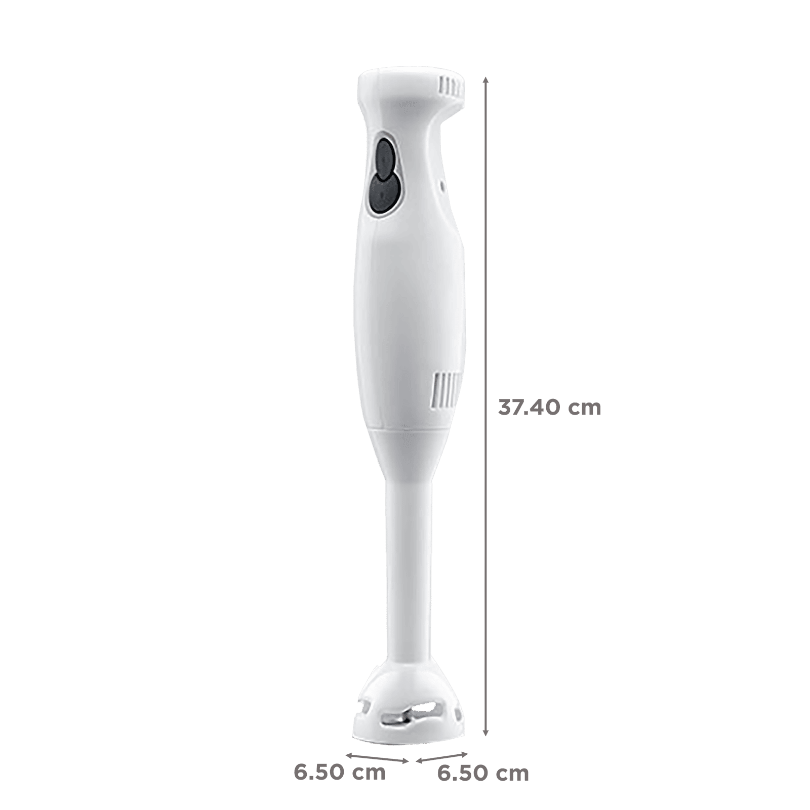 Kutchina Bliss Plus 300 Watt 2 Speed Hand Blender (Versatility & High Performance, White)_3