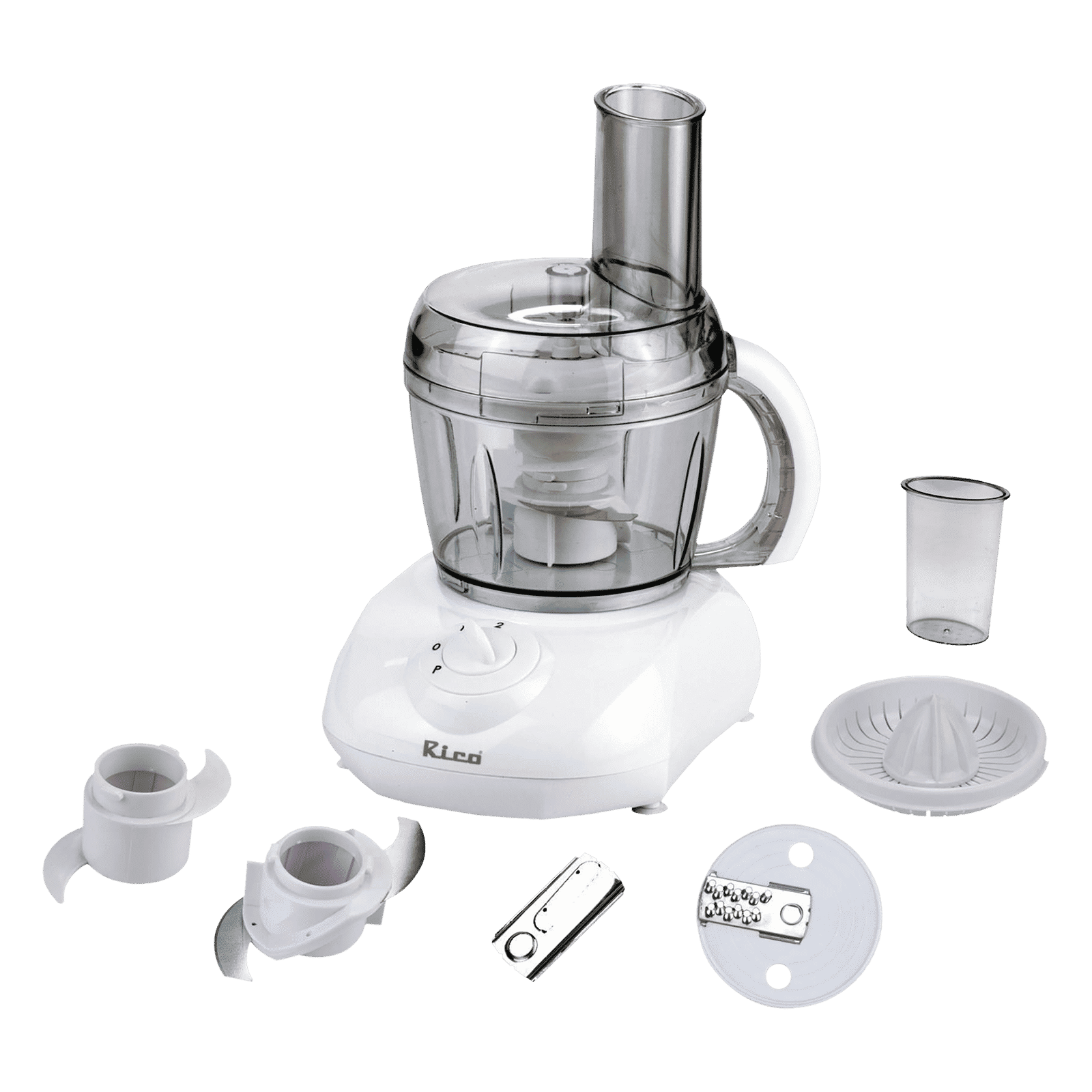 Rico Food Factory 400 Watt Food Processor with 2 Blades (White)_1