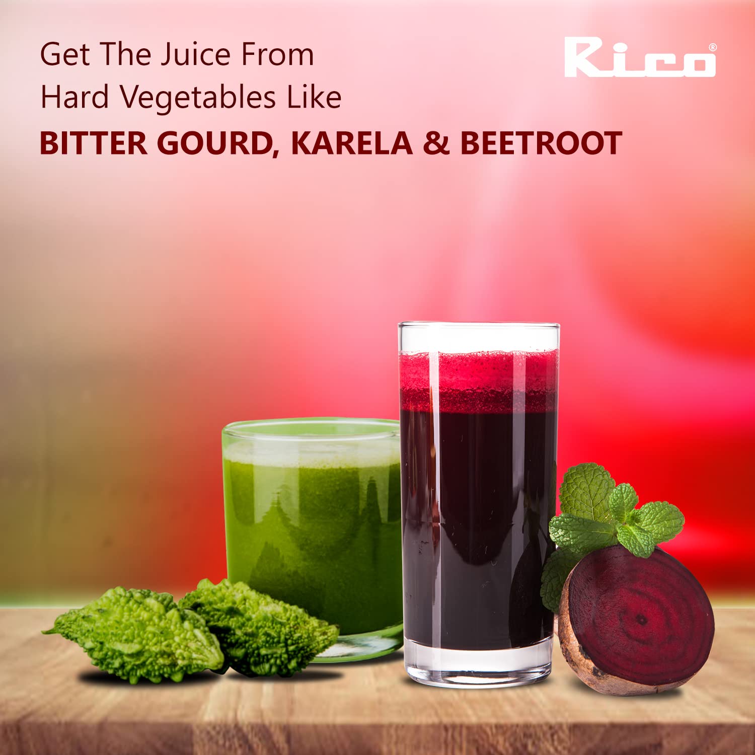 Rico 350 Watt Centrifugal Juicer (15000 RPM, Super Powerful Motor, White)_5