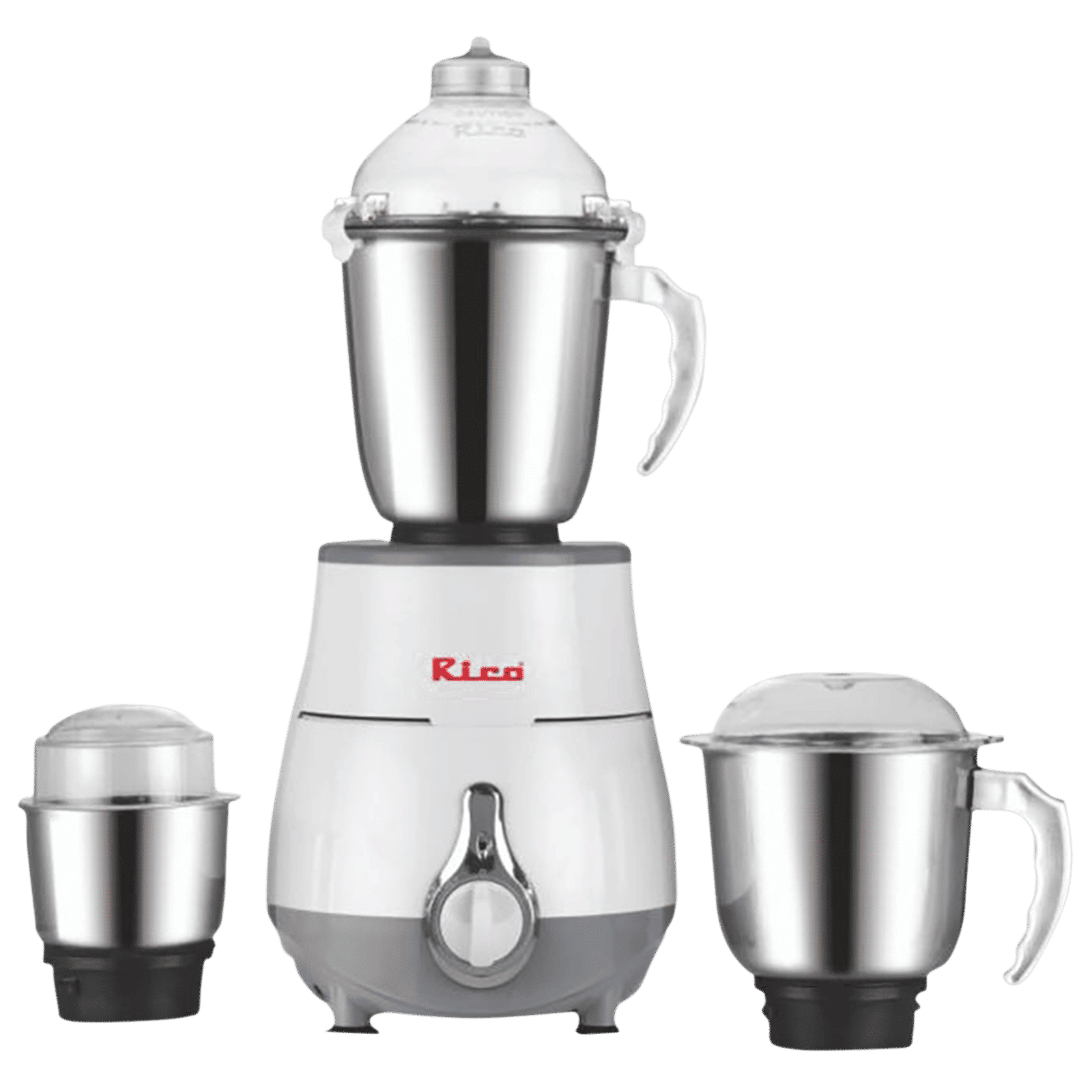 Rico 750 Watt 3 Jars Mixer Grinder (18000 RPM, Overload Protection, White)_1