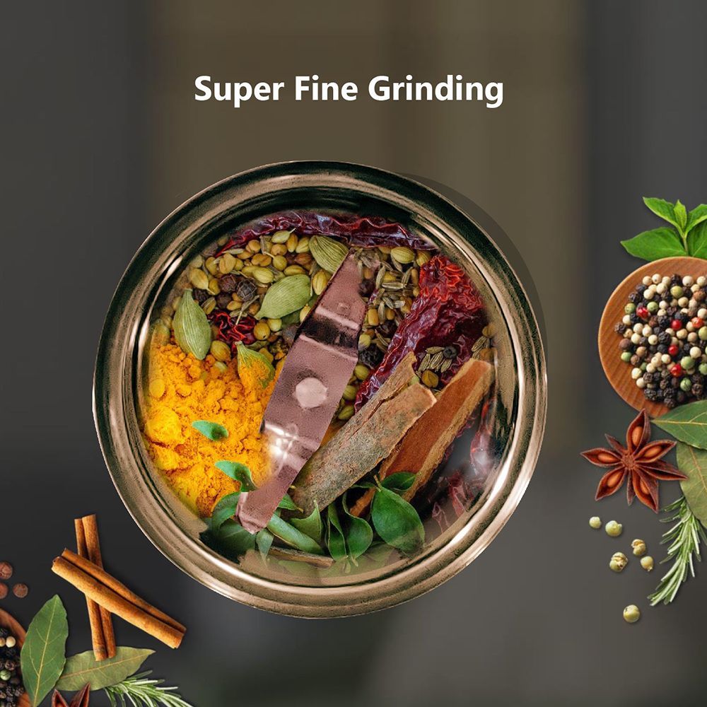 Rico 750 Watt 3 Jars Mixer Grinder (18000 RPM, Overload Protection, White)_7