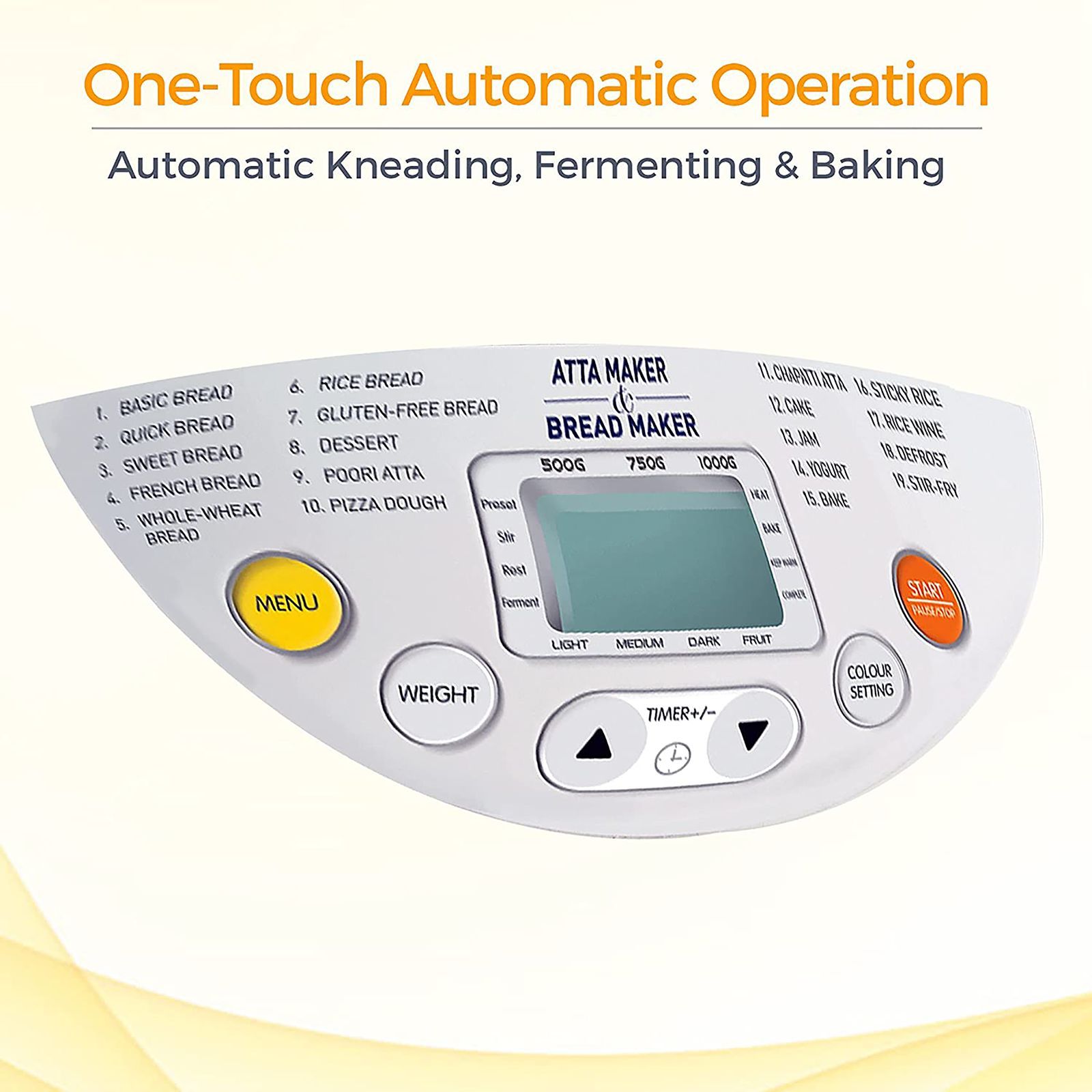 KENT 550 Watts Atta And Bread Maker (16010, Steel Grey) KENT 550 Watts Atta And Bread Maker (16010, Steel Grey)_9