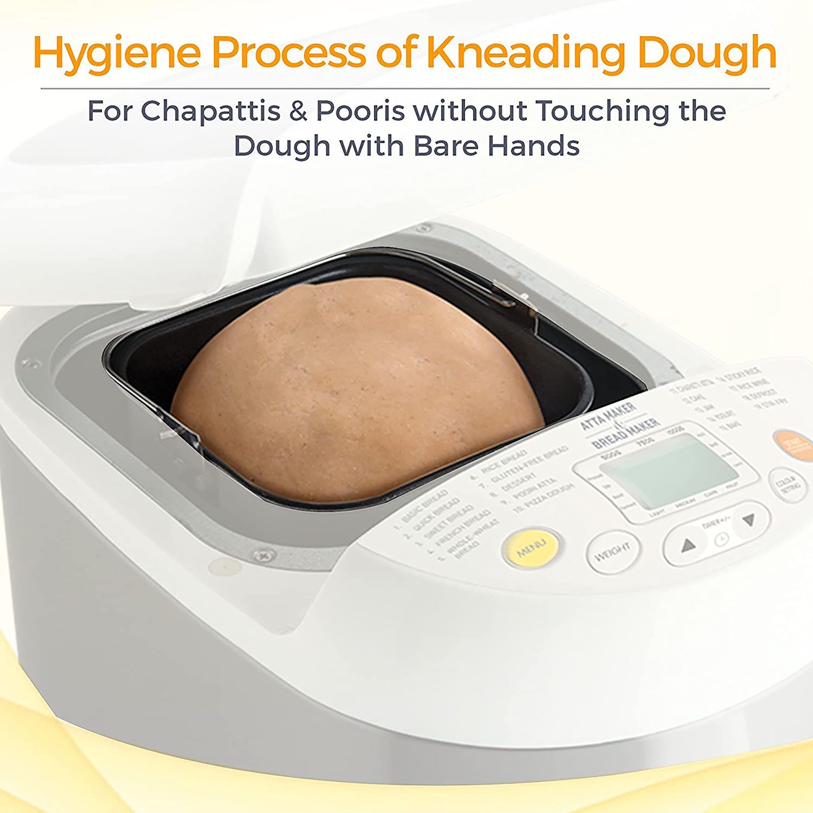 KENT 550 Watts Atta And Bread Maker (16010, Steel Grey) KENT 550 Watts Atta And Bread Maker (16010, Steel Grey)_14