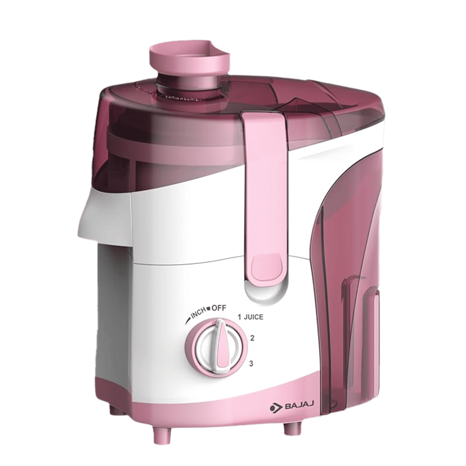 BAJAJ JX 20 500 Watt 2 Jars Juicer Mixer Grinder (18000 RPM, ISI Approved, White and Pink)_5
