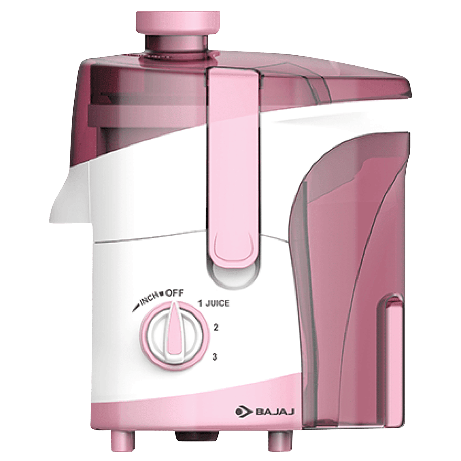BAJAJ JX 30 500 Watt 3 Jars Juicer Mixer Grinder (18000 RPM, ISI Approved, White/Pink)_4