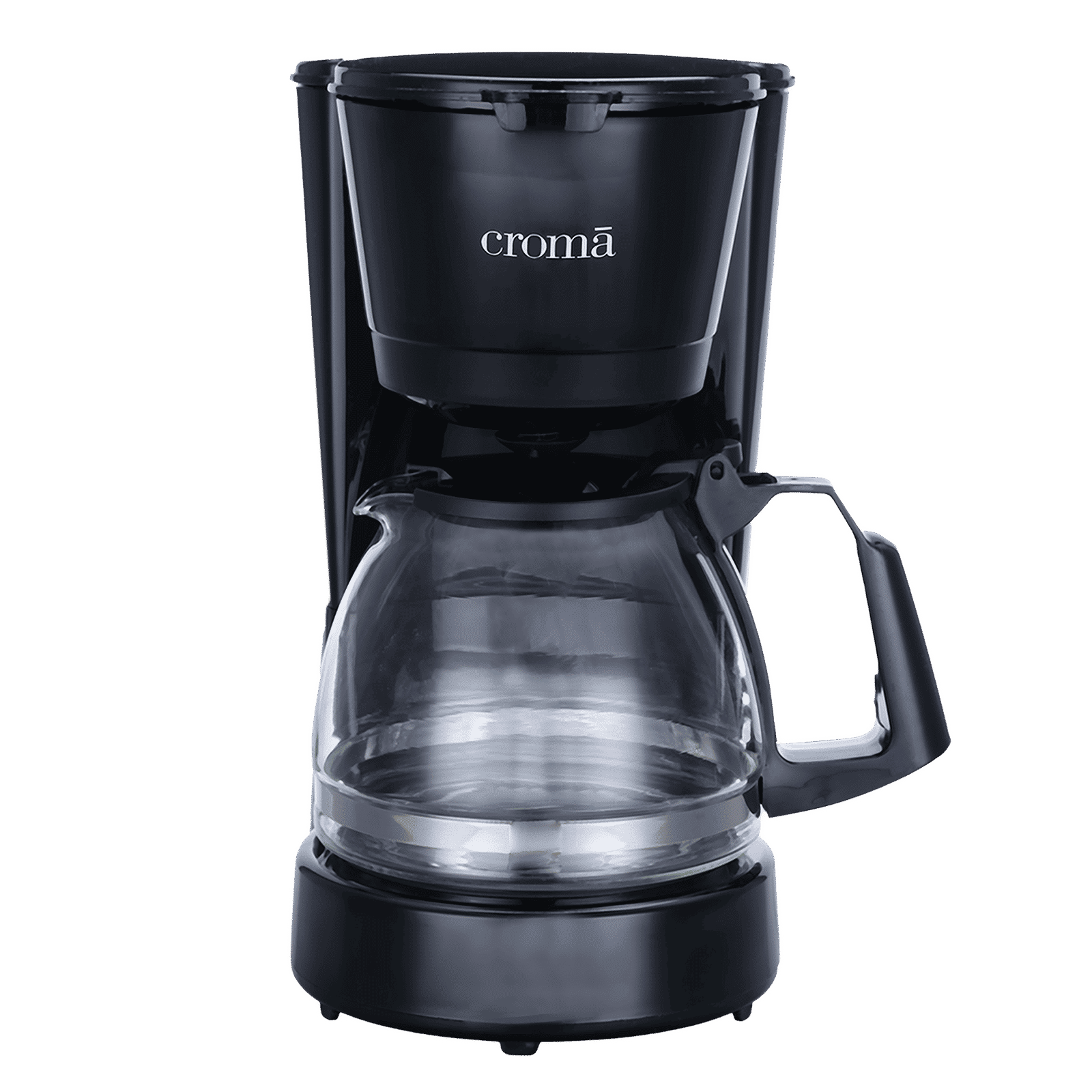 Croma 600 Watt 5 Cups Manual Black Coffee Maker with Rust Resistant (Black)_10