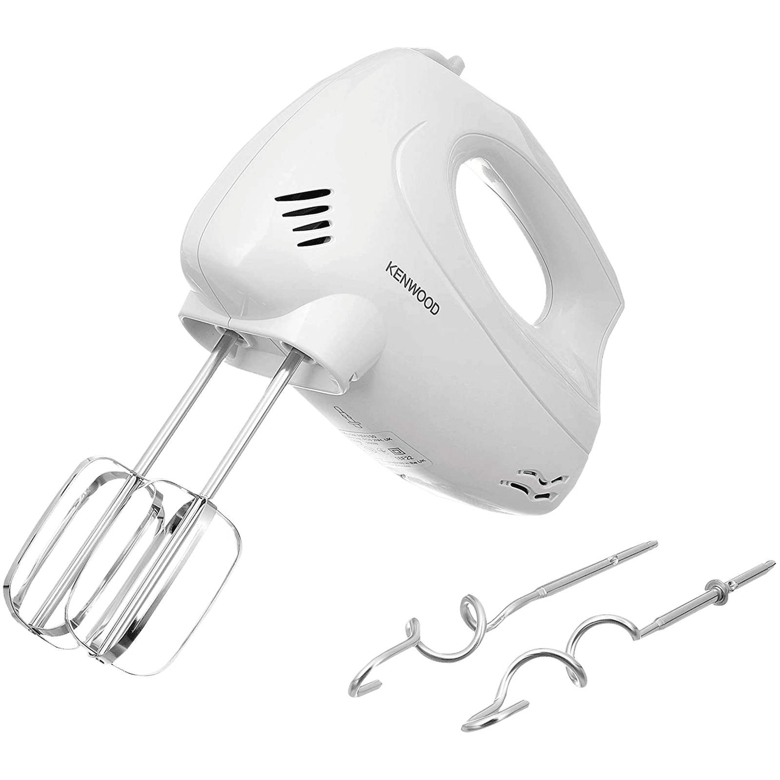KENWOOD HM330 250 Watt 6 Speed Hand Mixer with 4 Attachments (Thumb Operated Speed Control, White) KENWOOD HM330 250 Watt 6 Speed Hand Mixer with 4 Attachments (Thumb Operated Speed Control, White)_1