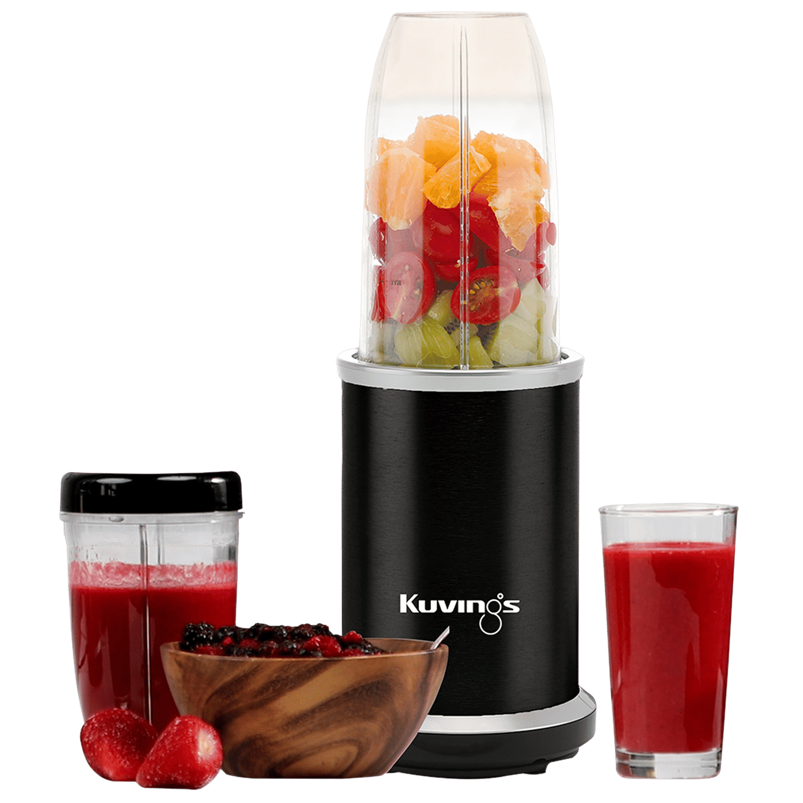 Kuvings Nutri 1000 Watt Hand Blender (Elegant and Sturdy Design, Phantom Black)_1