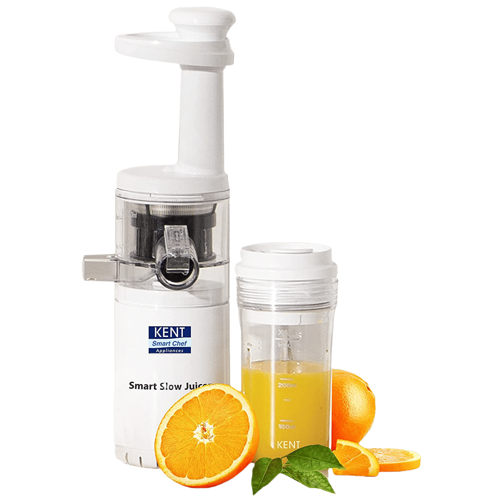 KENT Smart 80 Watt 1 Jar Slow Juicer (Low Speed Squeezing, White)_1