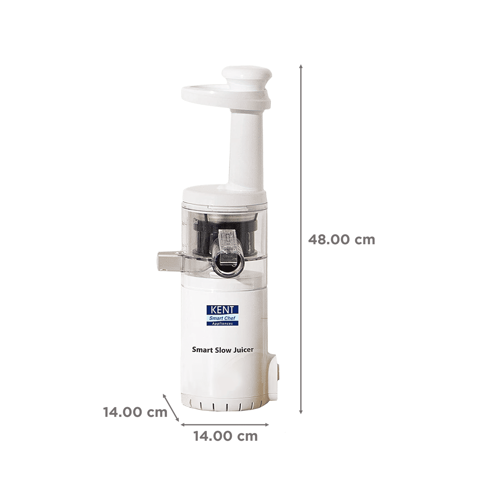 KENT Smart 80 Watt 1 Jar Slow Juicer (Low Speed Squeezing, White)_3
