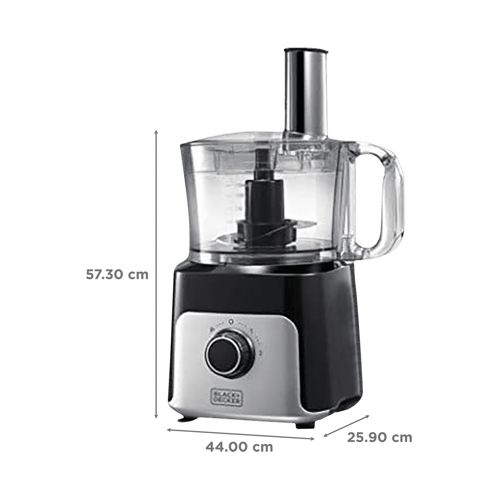 BLACK&DECKER 800 Watt Food Processor with 7 Blades (Black) BLACK&DECKER 800 Watt Food Processor with 7 Blades (Black)_3