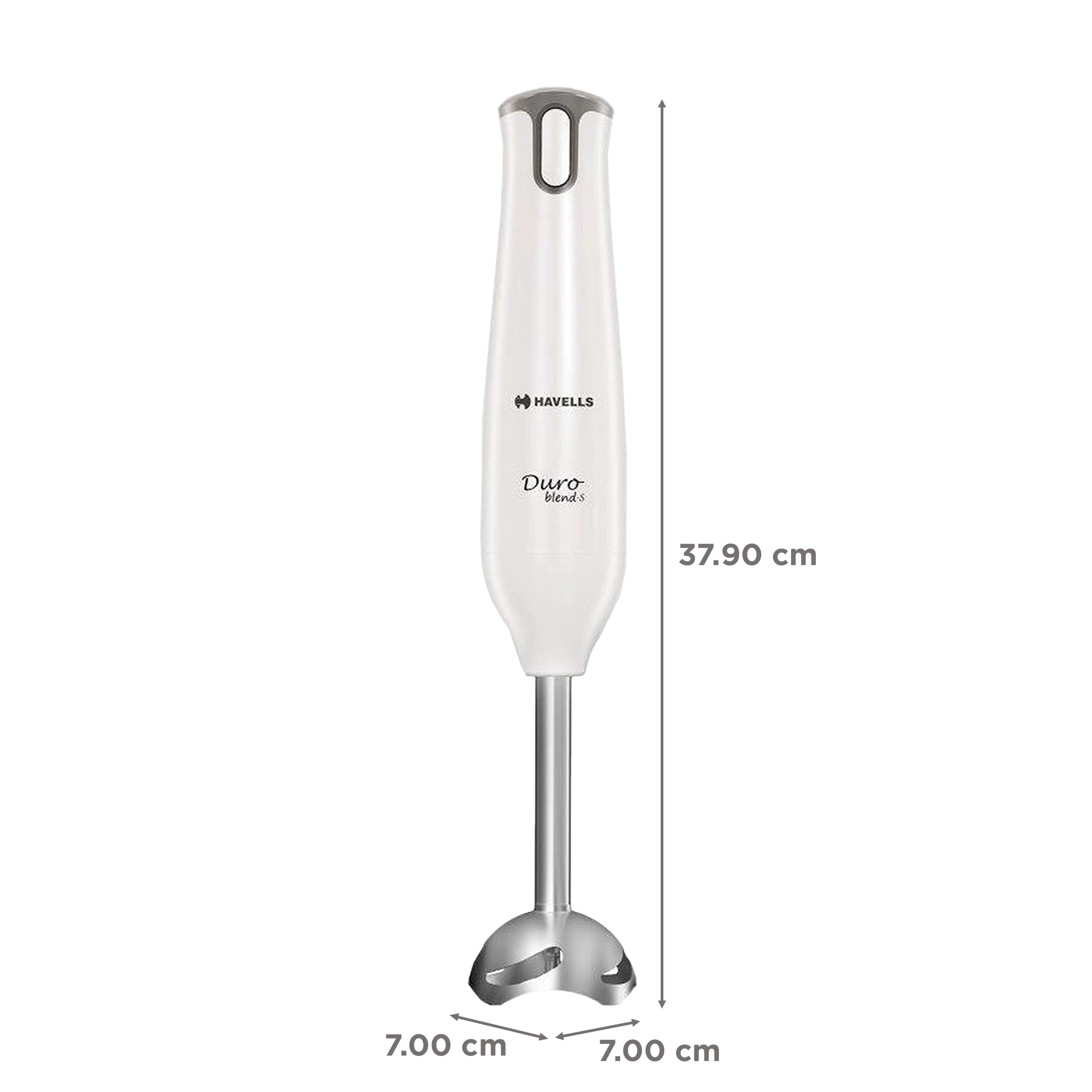 HAVELLS Duro Blend - S 300 Watt 2 Speed Hand Blender (Detachable Stem, White)_3