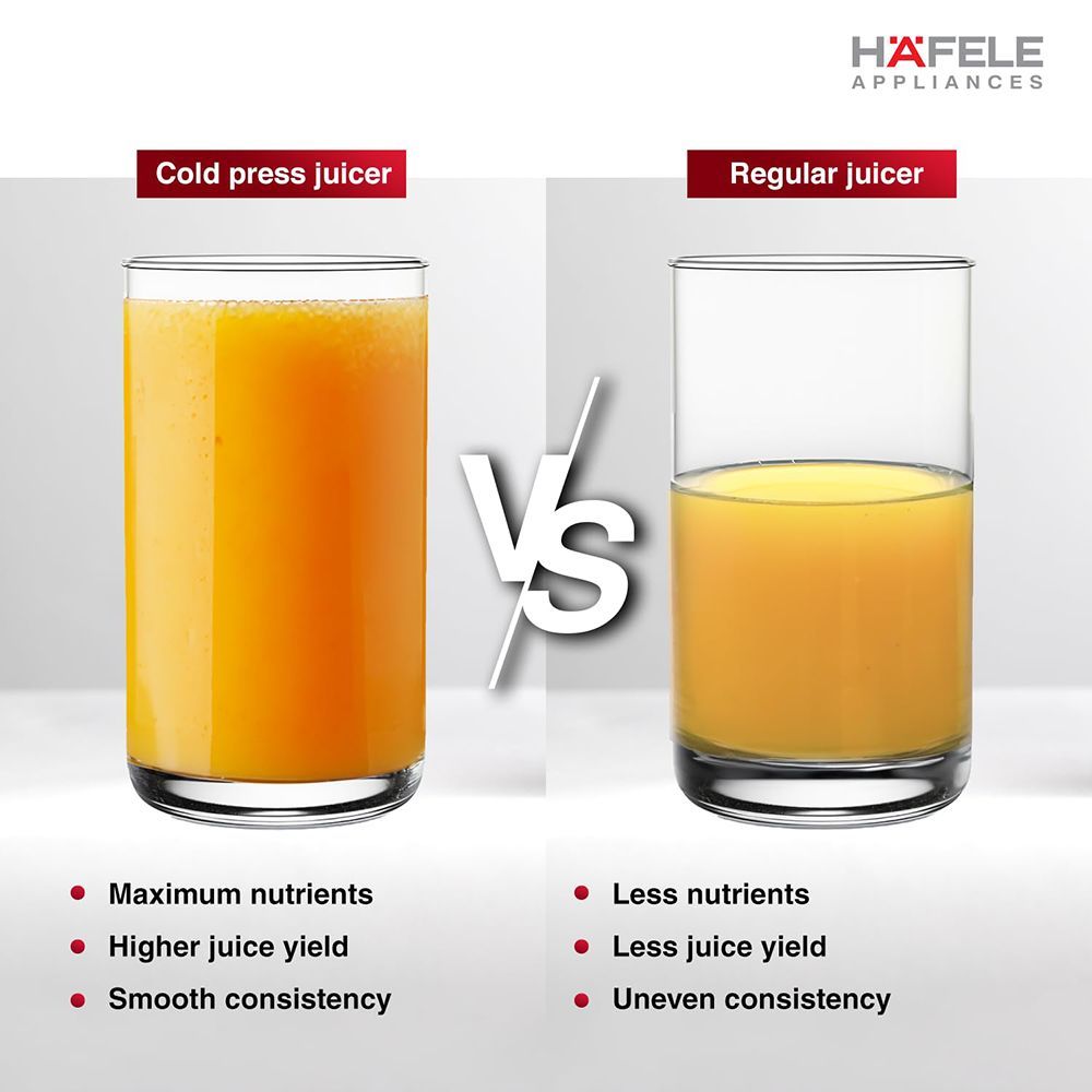 HAFELE Magnus 250 Watt Cold Press Juicer (35 RPM, Vertical Masticating Mechanism, Black)_6