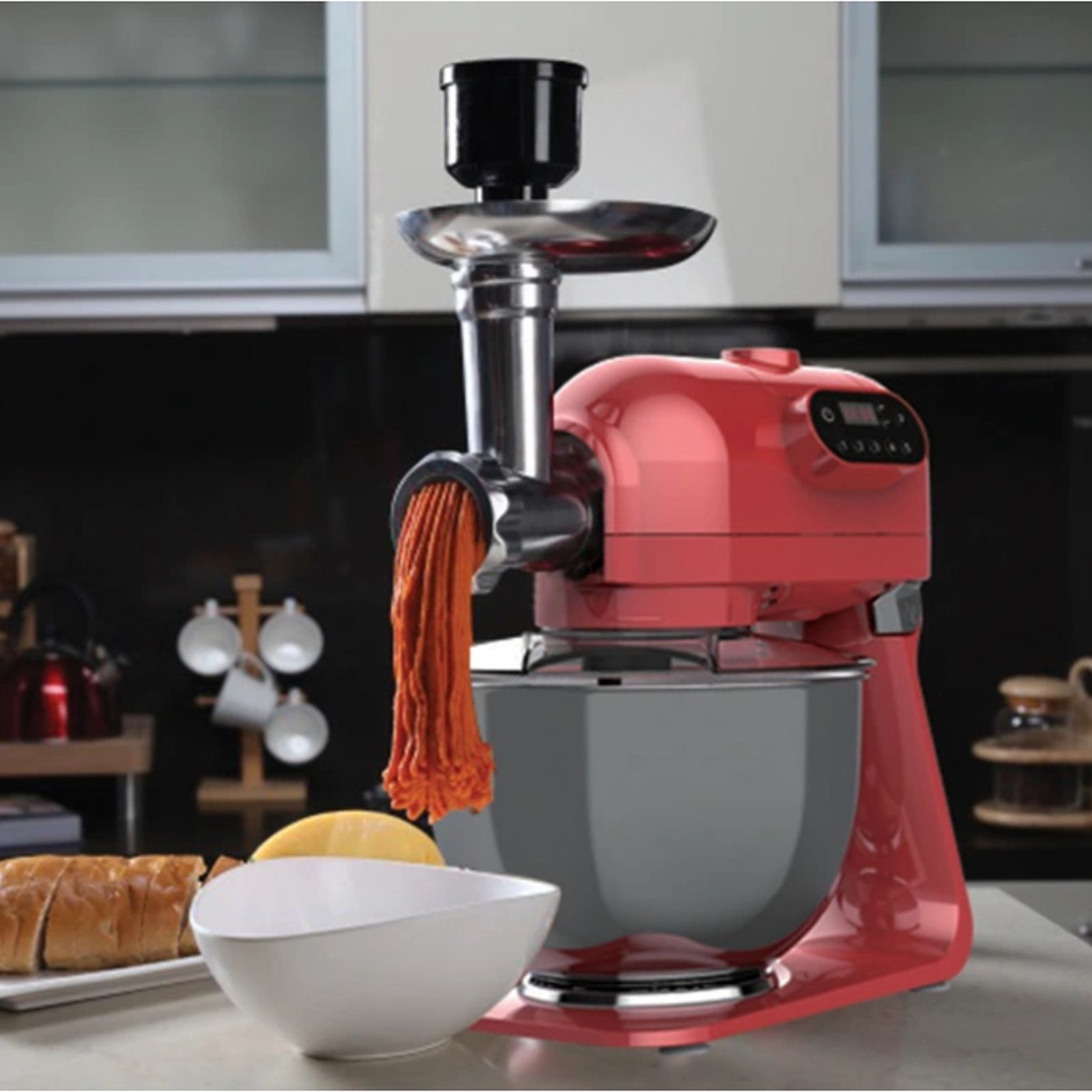 HAFELE Klara Highline 1000 Watt 1 Jar Stand Mixer (Beater Function, 535.43.275, Murphy Red) HAFELE Klara Highline 1000 Watt 1 Jar Stand Mixer (Beater Function, 535.43.275, Murphy Red)_7