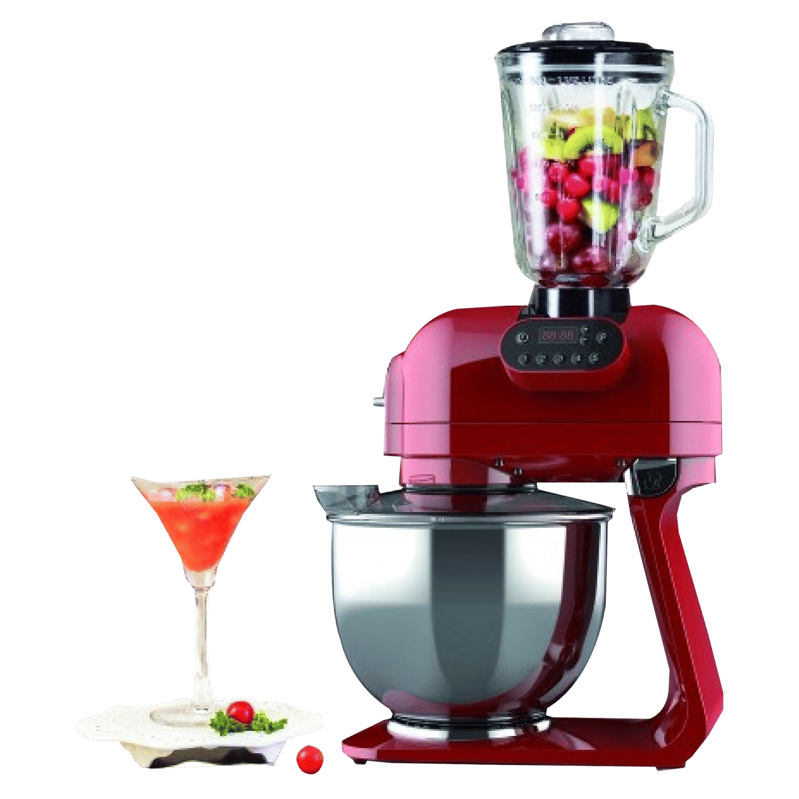 HAFELE Klara Highline 1000 Watt 1 Jar Stand Mixer (Beater Function, 535.43.275, Murphy Red) HAFELE Klara Highline 1000 Watt 1 Jar Stand Mixer (Beater Function, 535.43.275, Murphy Red)_4