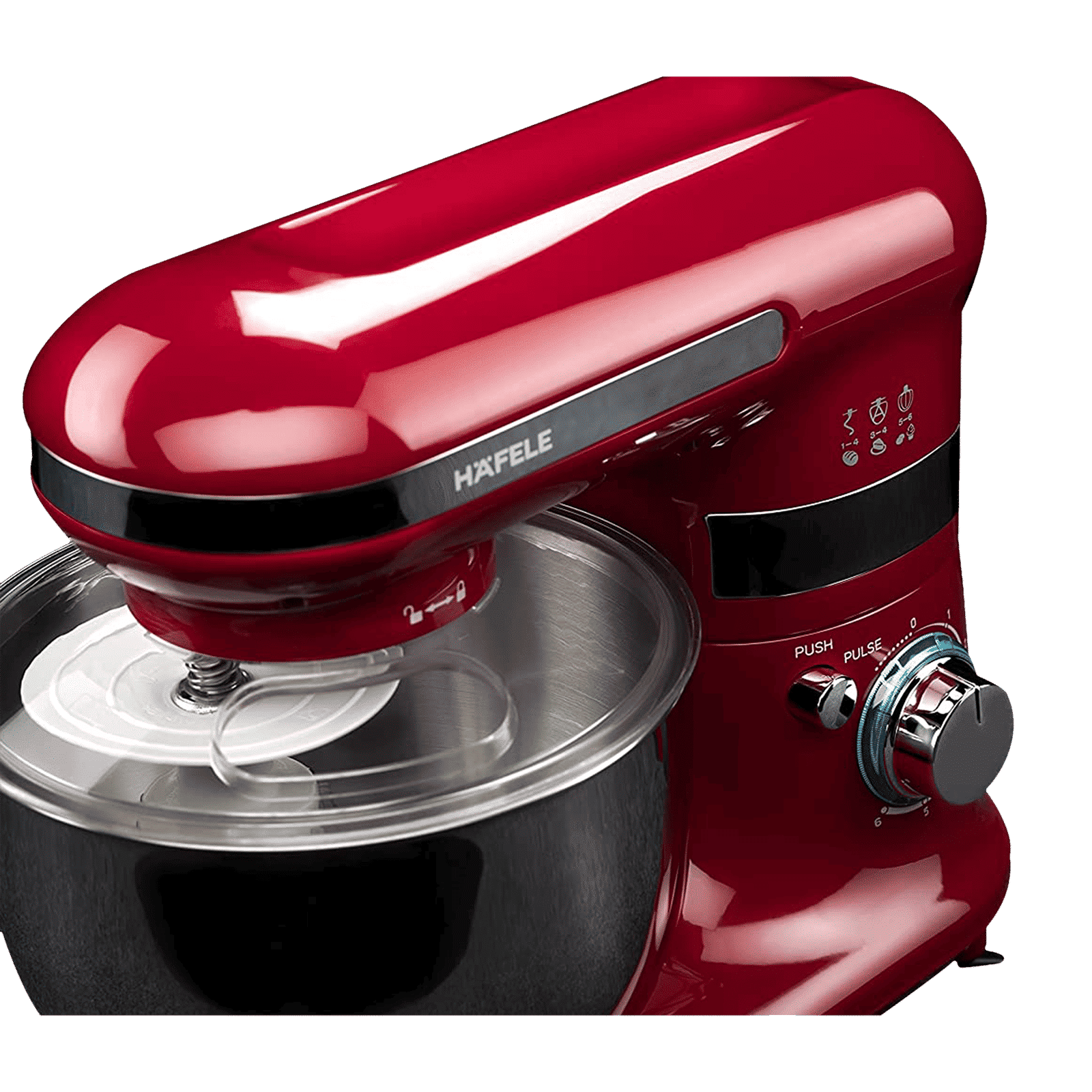 HAFELE Glamline Pro 800 Watt 1 Jar Mixer Grinder (High Speed Gear Transmission, Red)_4