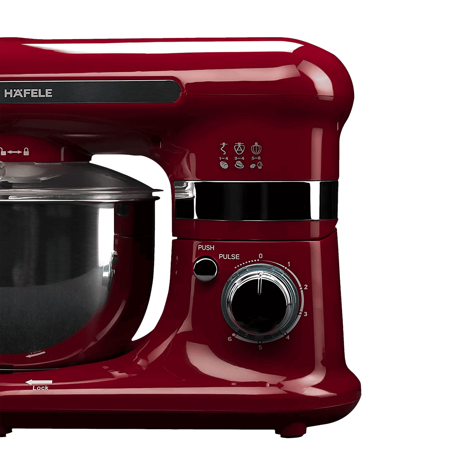 HAFELE Glamline Pro 800 Watt 1 Jar Mixer Grinder (High Speed Gear Transmission, Red)_6