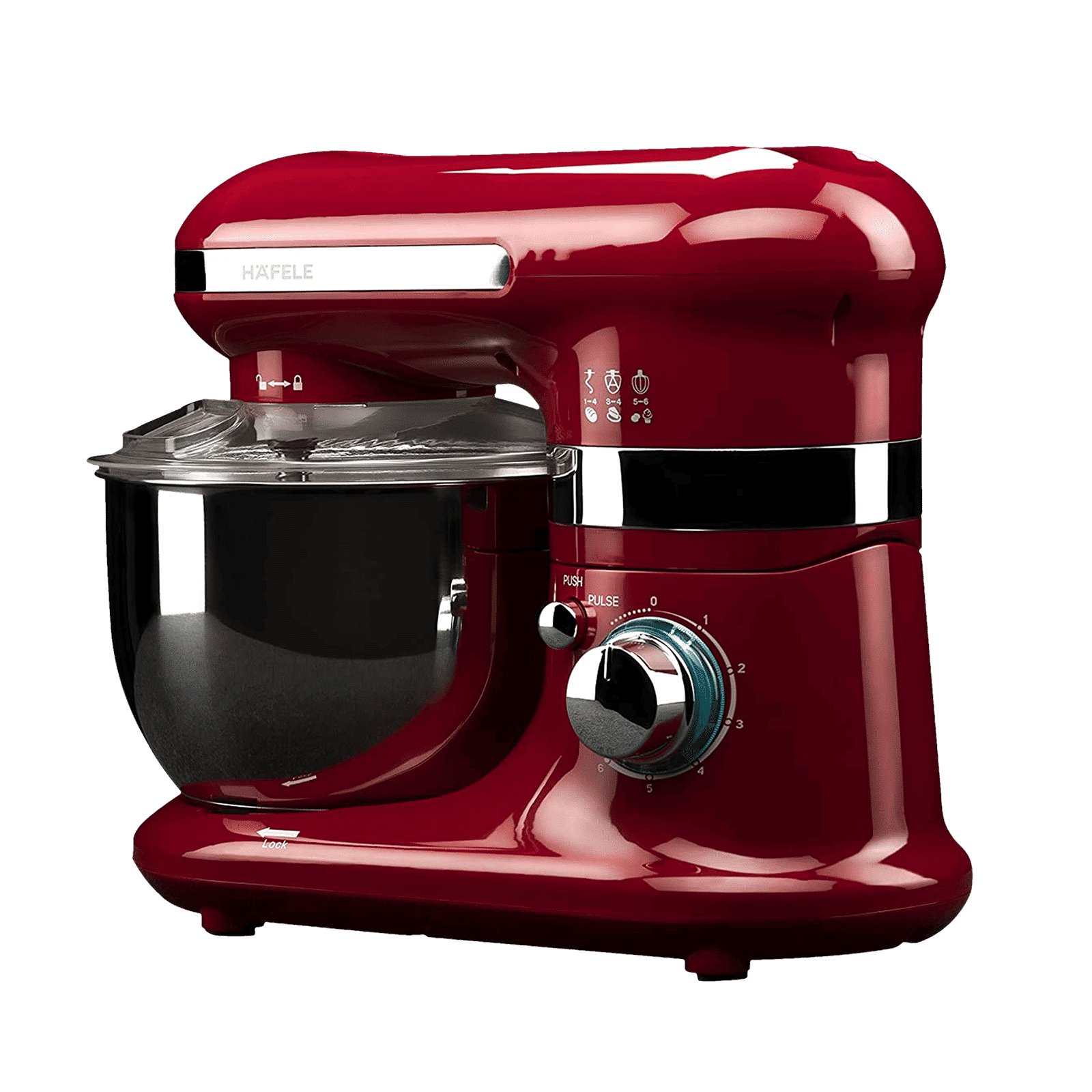 HAFELE Glamline Pro 800 Watt 1 Jar Mixer Grinder (High Speed Gear Transmission, Red)_7