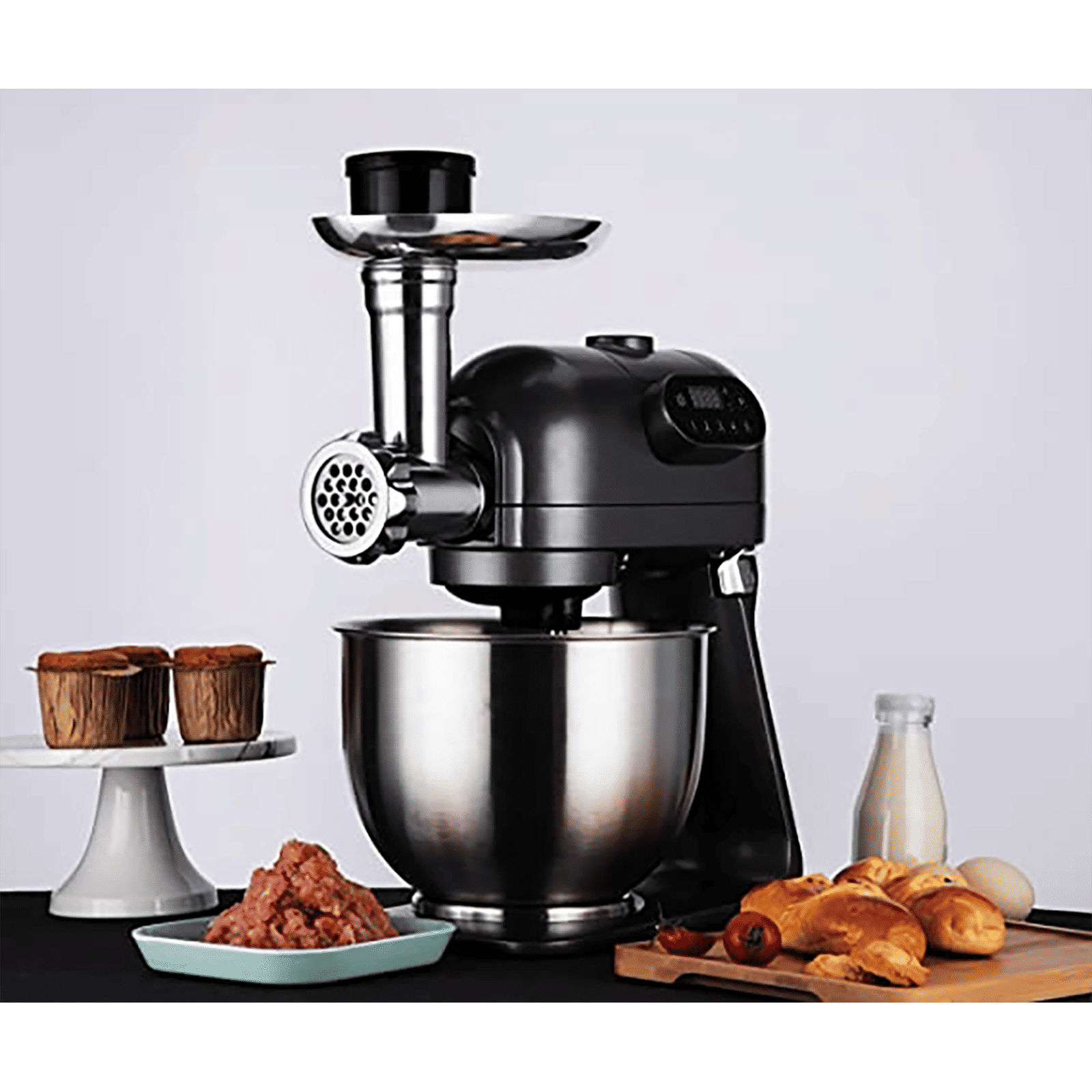 HAFELE Klara Pro Touch 1000 Watt 1 Jar Stand Mixer (Touch Control Pad, Grey) HAFELE Klara Pro Touch 1000 Watt 1 Jar Stand Mixer (Touch Control Pad, Grey)_8