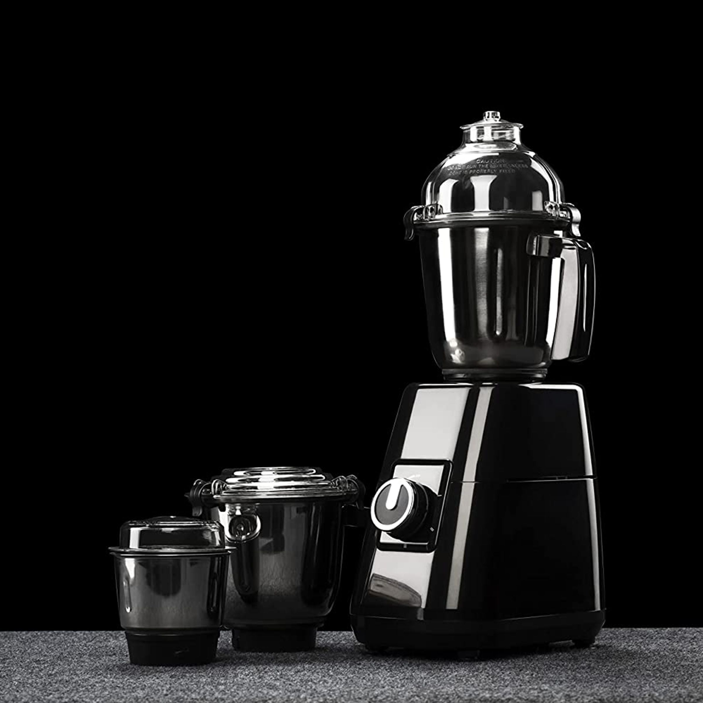 HAFELE Eleganz 800 Watt 3 Jars Mixer Grinder (20000 RPM, 3 Speed Control with Pulse Function, Black)_10