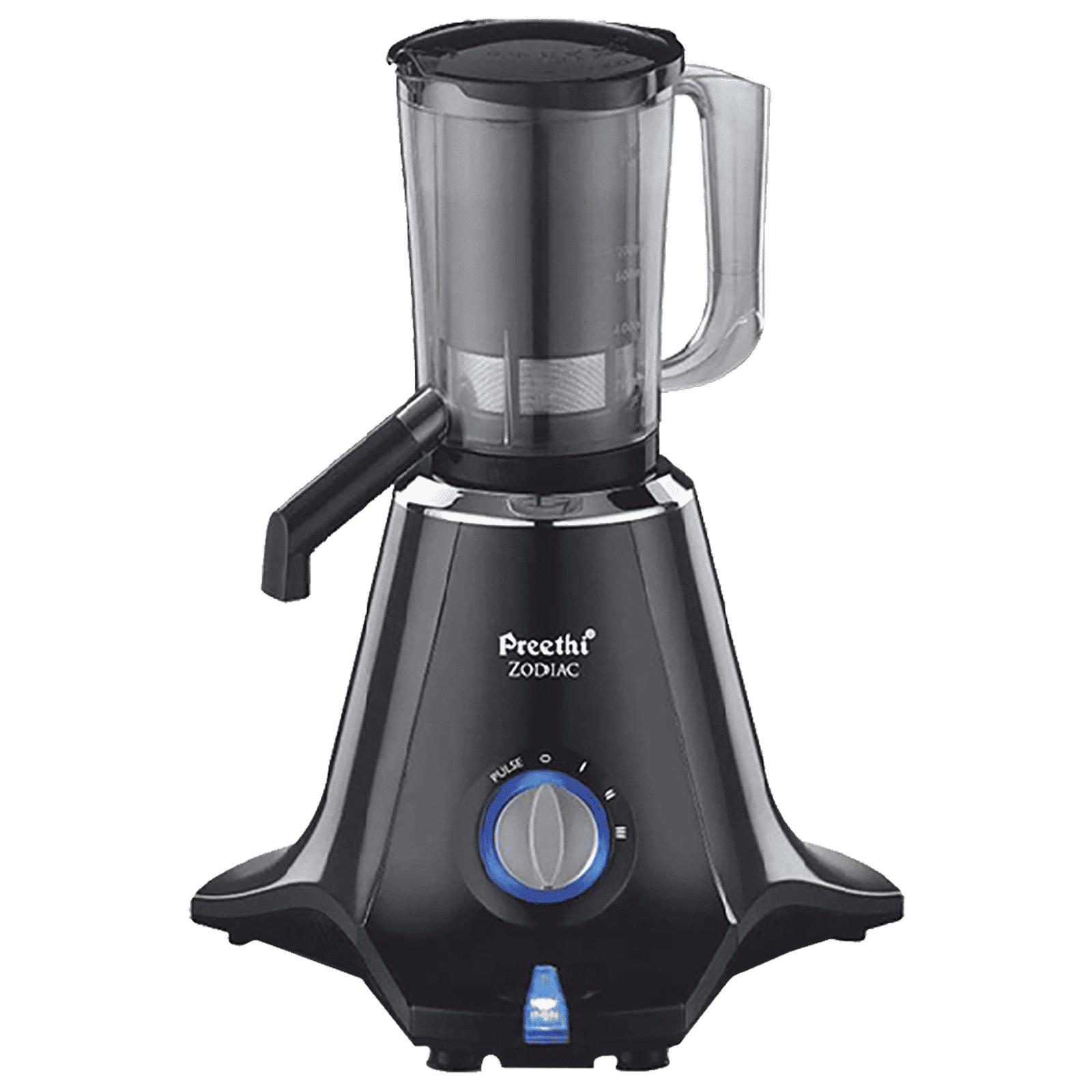 Preethi Zodiac Series 750 Watt 5 Jars Juicer Mixer Grinder (Motor Overload Protection, Black)_2