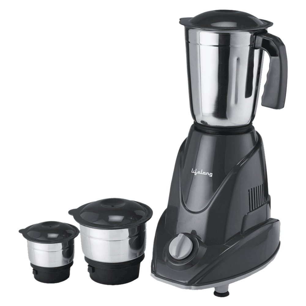 Lifelong Infinia 500 Watt 3 Jars Mixer Grinder (Overload Protection, Grey) Lifelong Infinia 500 Watt 3 Jars Mixer Grinder (Overload Protection, Grey)_6