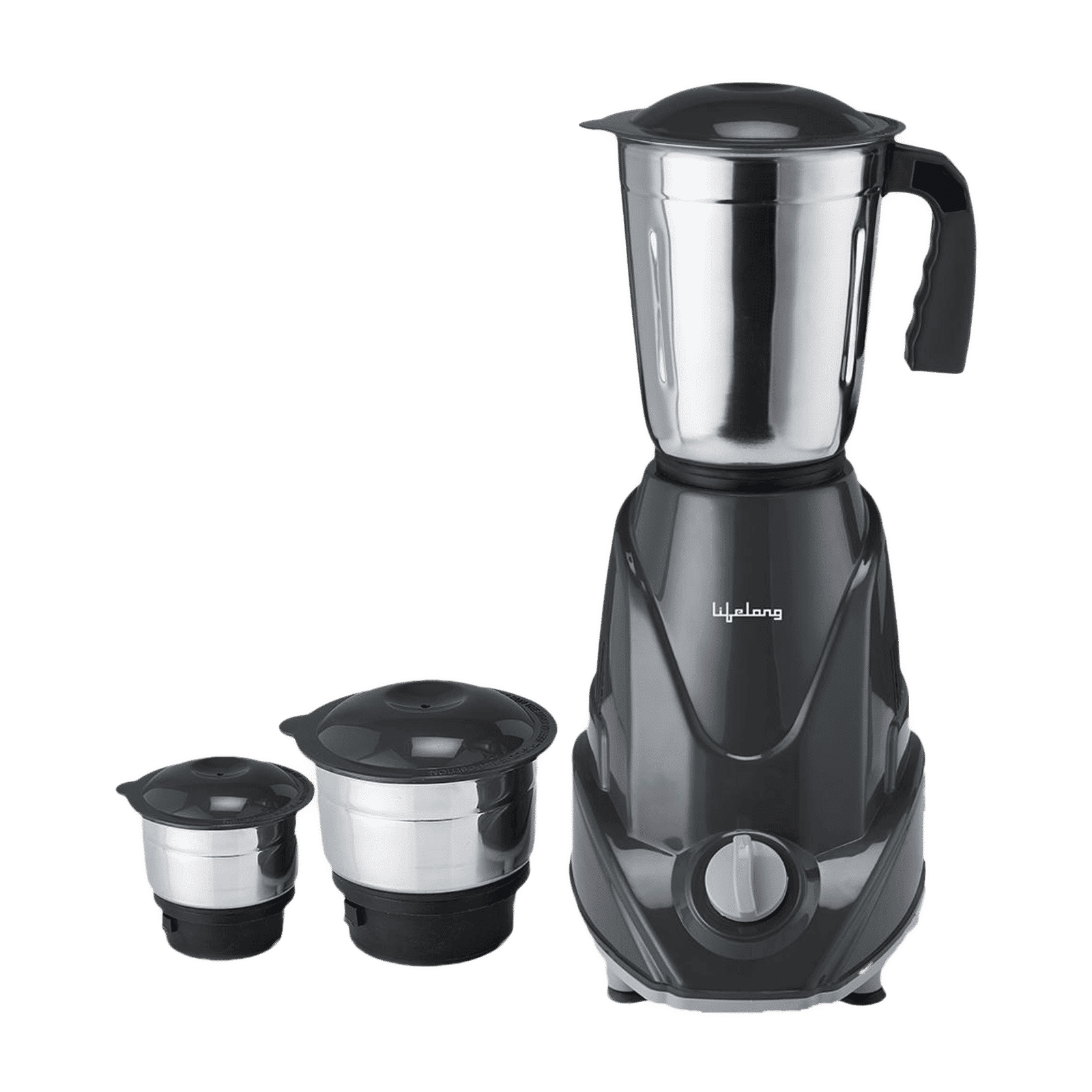 Lifelong Infinia 500 Watt 3 Jars Mixer Grinder (Overload Protection, Grey) Lifelong Infinia 500 Watt 3 Jars Mixer Grinder (Overload Protection, Grey)_1