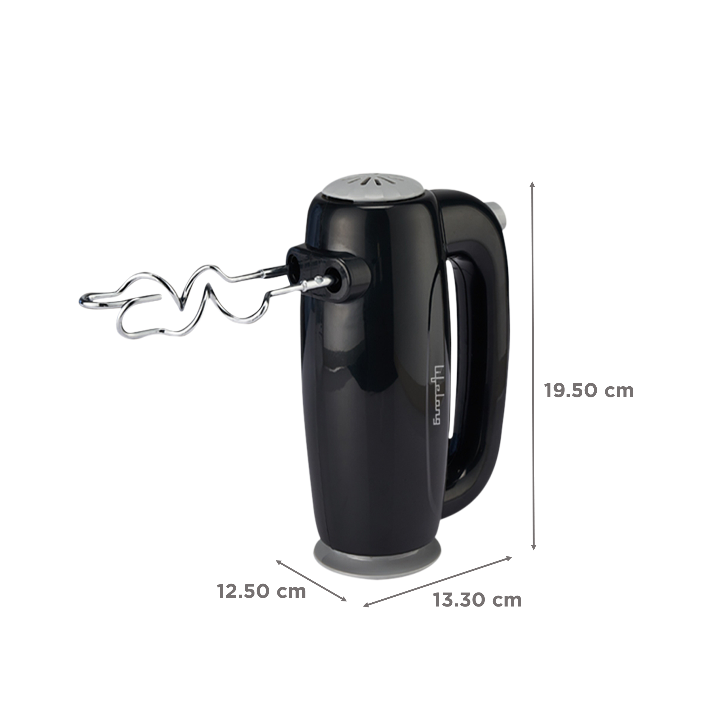 Lifelong Regalia Plus 300 Watt 5 Speed Hand Mixer with 4 Attachments (Overheating Protection, Black)_3