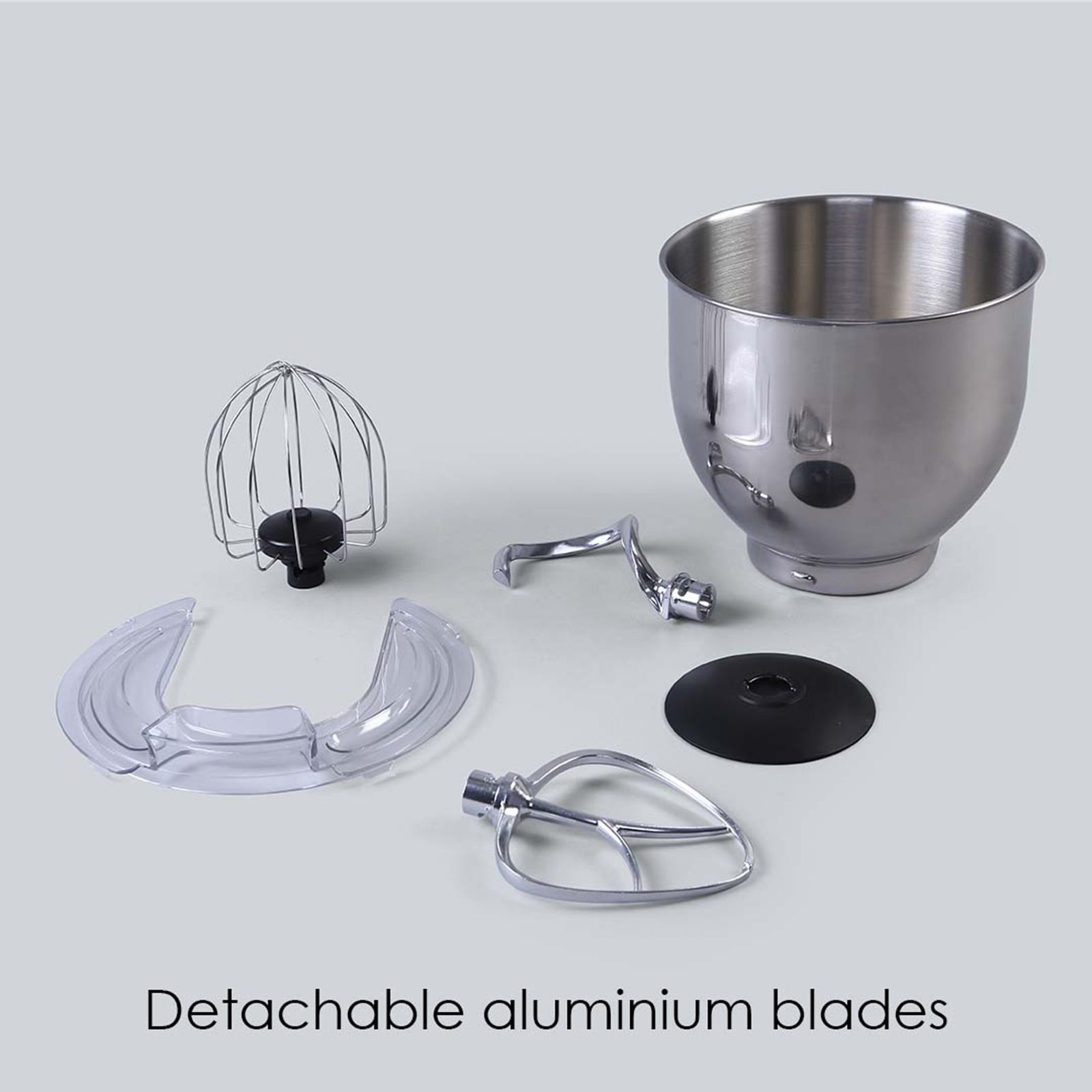 WONDERCHEF Crimson Edge Die-cast Metal 1000 Watts Stand Mixer (3 Attachments, 63153697, Red)_13