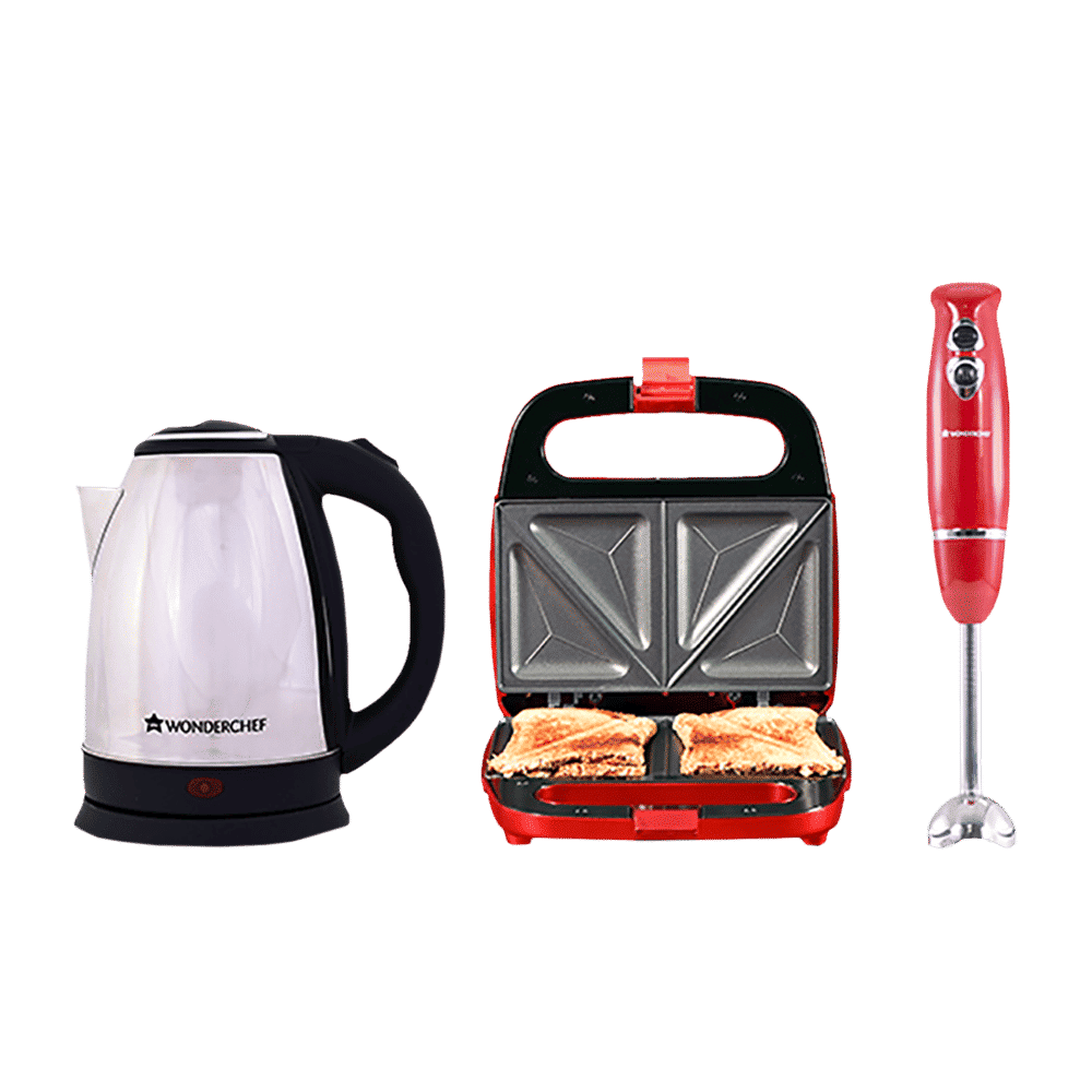 WONDERCHEF KA 3 in 1 Celebration Set (80000681, Red/Black)_1