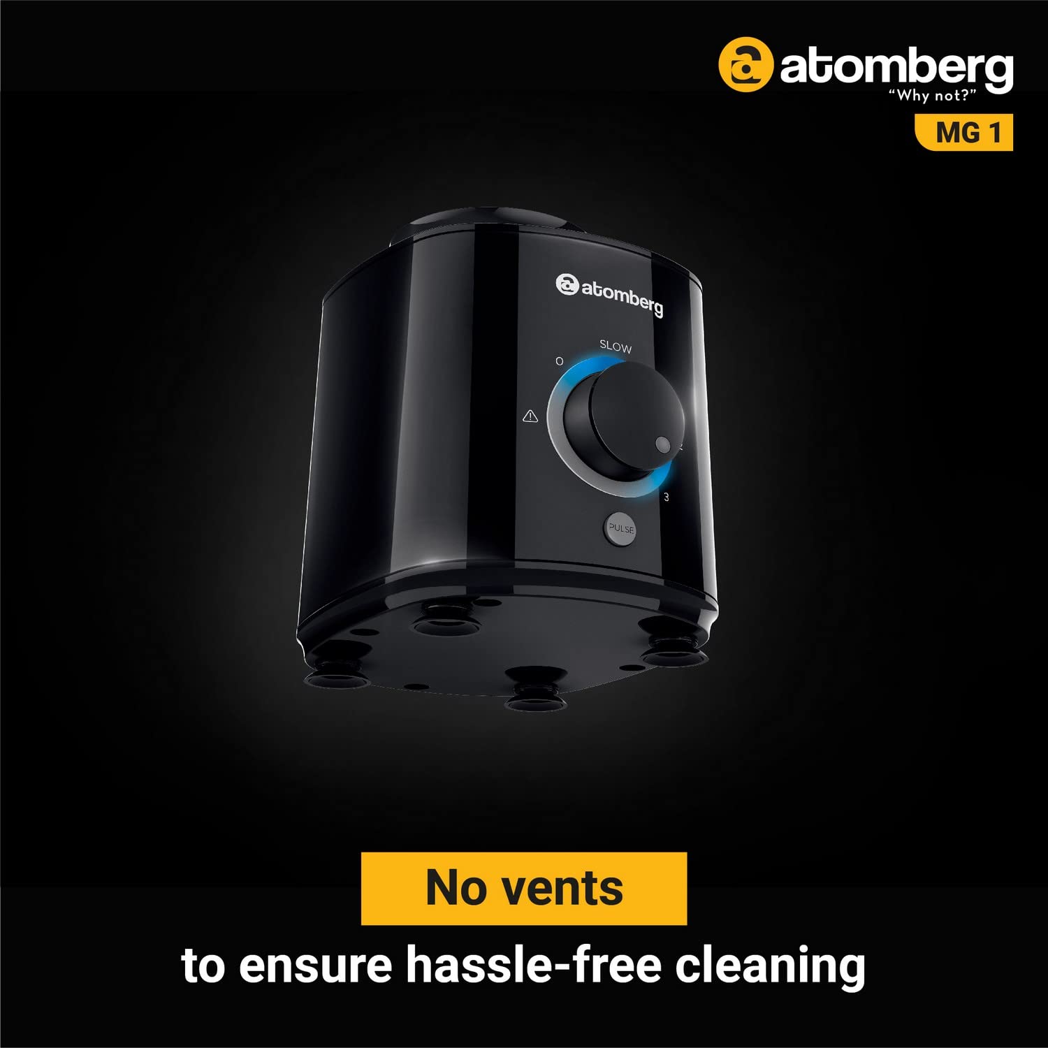 atomberg MG 1 485 Watt 4 Jars Mixer Grinder (18000 RPM, 4 Speed Control, Black)_15