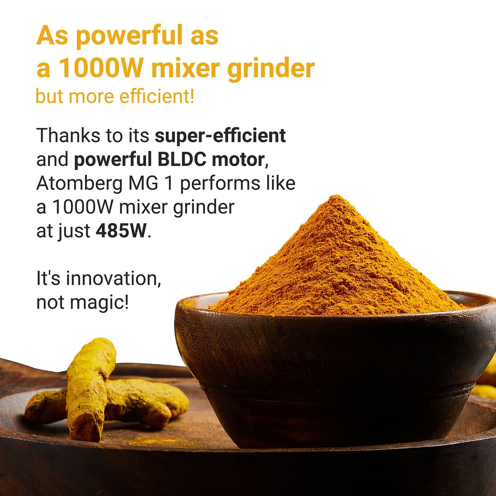 atomberg MG 1 485 Watt 4 Jars Mixer Grinder (18000 RPM, 4 Speed Control, Black)_19