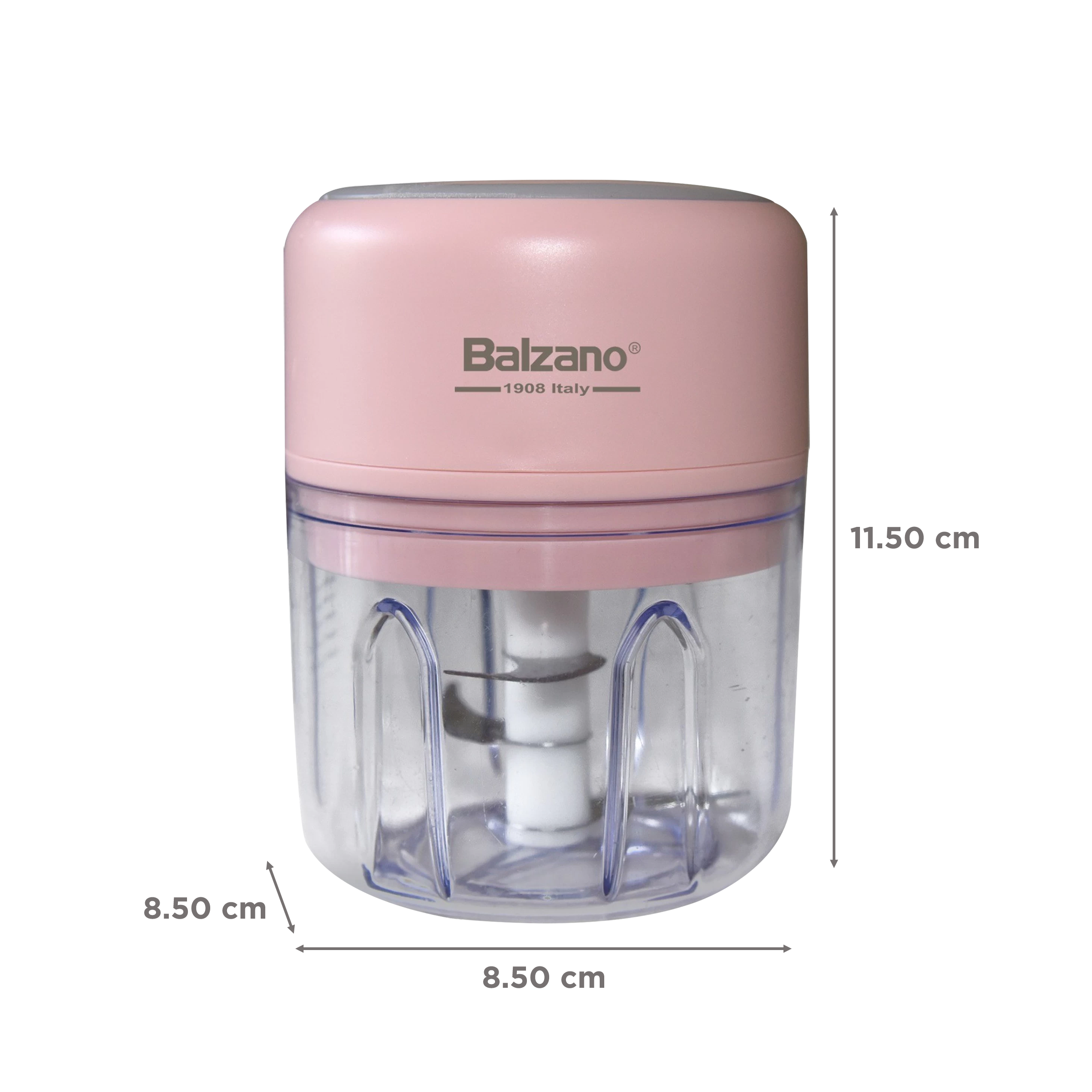 Balzano ChefMaster 30 Watt Vegetable Chopper with 3 Blades (Pink)_3
