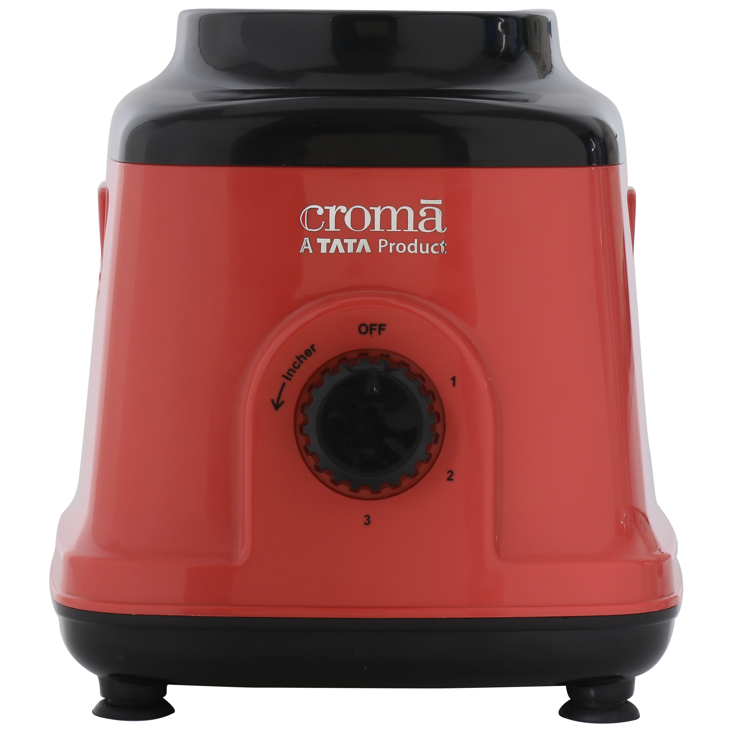 Croma 750 Watt 3 Jars Mixer Grinder (20000 RPM, Overload Protection, Red & Black)_7