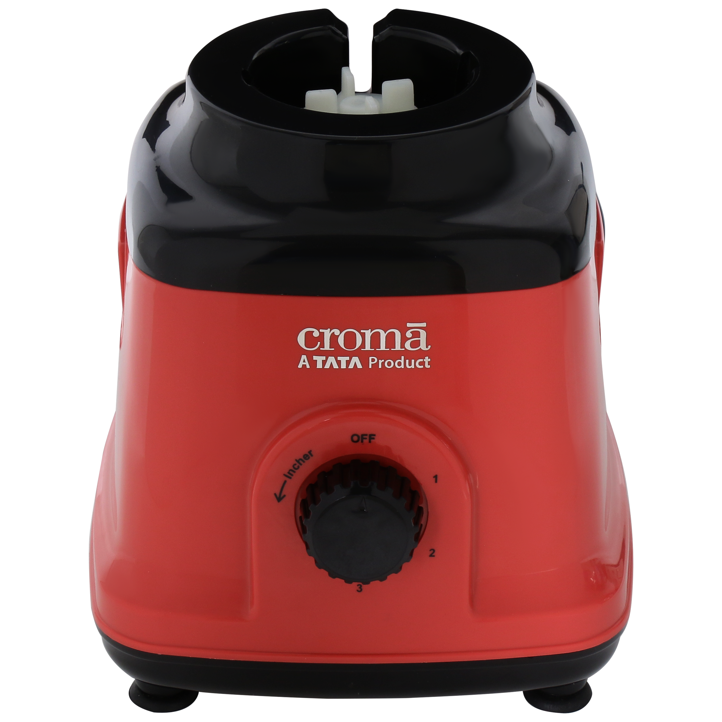 Croma 750 Watt 3 Jars Mixer Grinder (20000 RPM, Overload Protection, Red & Black)_9