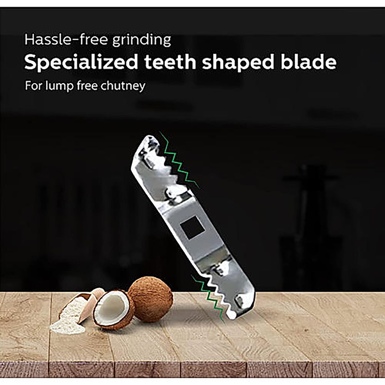 PHILIPS 500 Watt 3 Jars Mixer Grinder (3 Speed Control with Pulse Function, White & Blue) PHILIPS 500 Watt 3 Jars Mixer Grinder (3 Speed Control with Pulse Function, White & Blue)_7