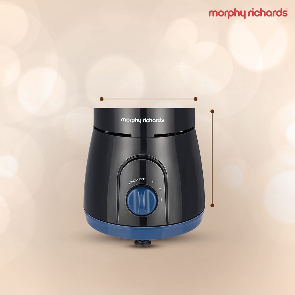 morphy richards Relish 750 Watt 4 Jars Mixer Grinder (20000 RPM, Overload Protection, Black & Blue)_14