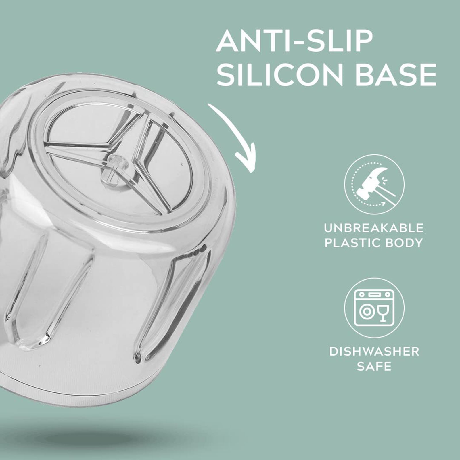 HomePuff H312 30 Watt Electric Vegetable Chopper with 3 Blades (White)_4