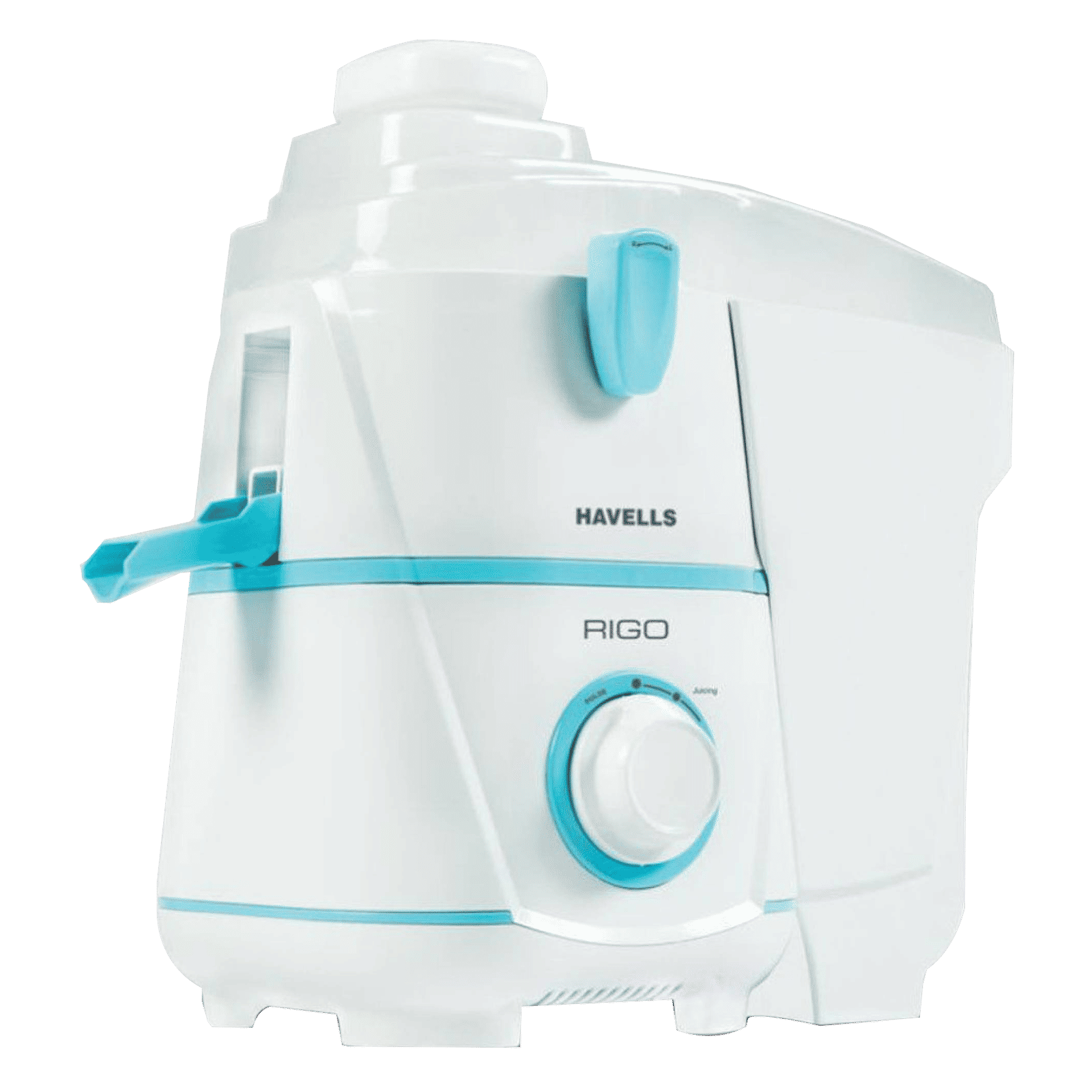 HAVELLS Rigo 500 Watt 3 Jars Juicer Mixer Grinder (Stainless Steel Blade, White Blue)_4