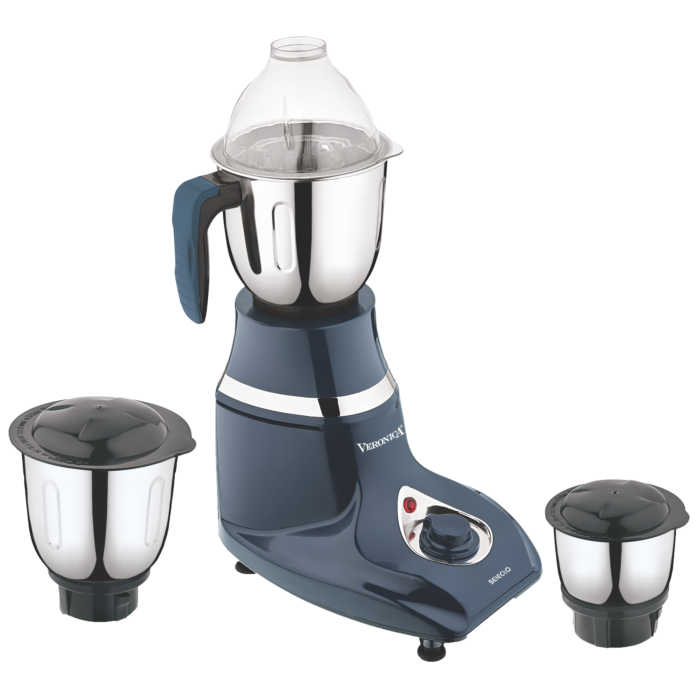 Veronica Selecto 746 Watt 3 Jars Mixer Grinder (18000 RPM, Overload Protection, Indigo) Veronica Selecto 746 Watt 3 Jars Mixer Grinder (18000 RPM, Overload Protection, Indigo)_1