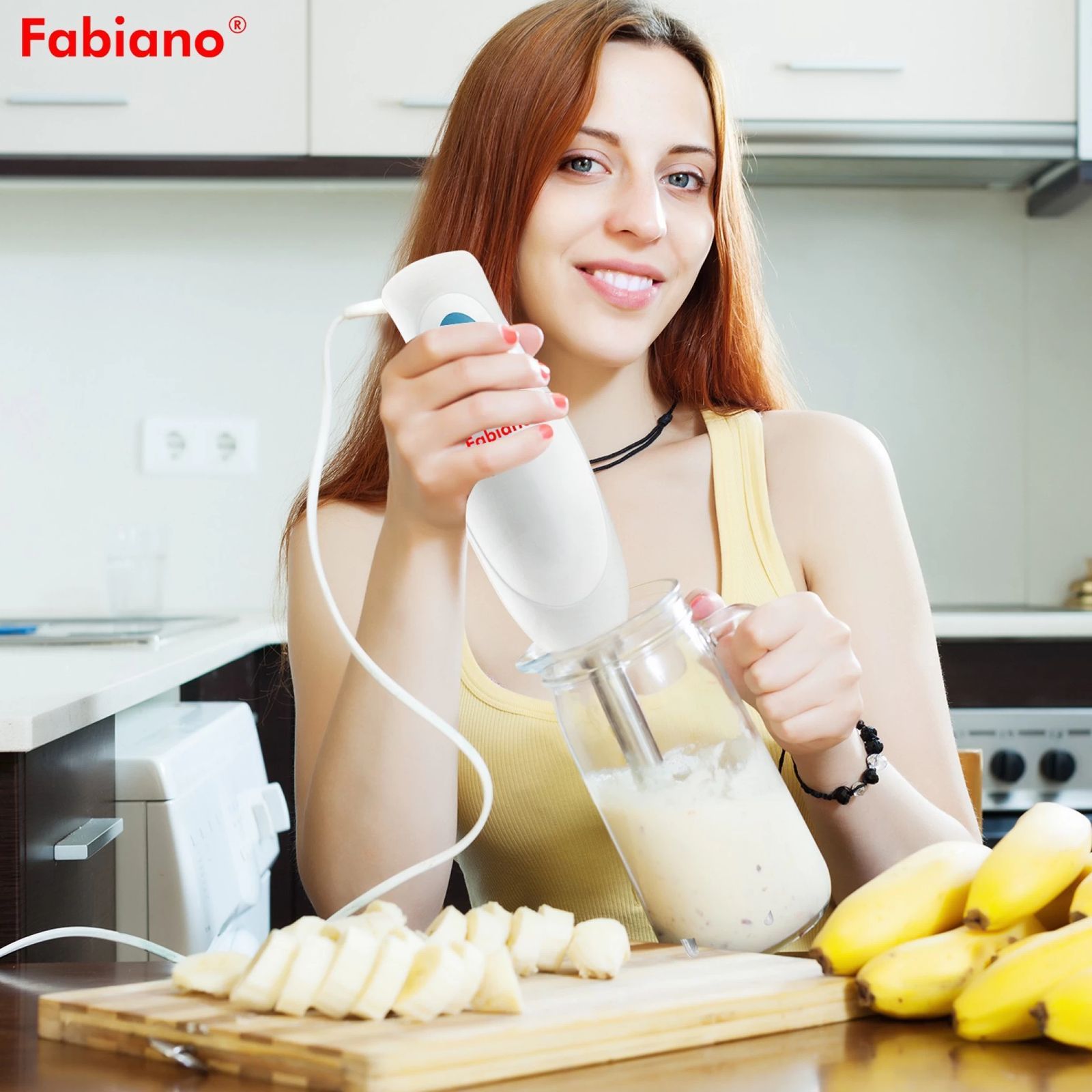 Fabiano Swirl 300 Watt Hand Blender (Speed Control, White)_4