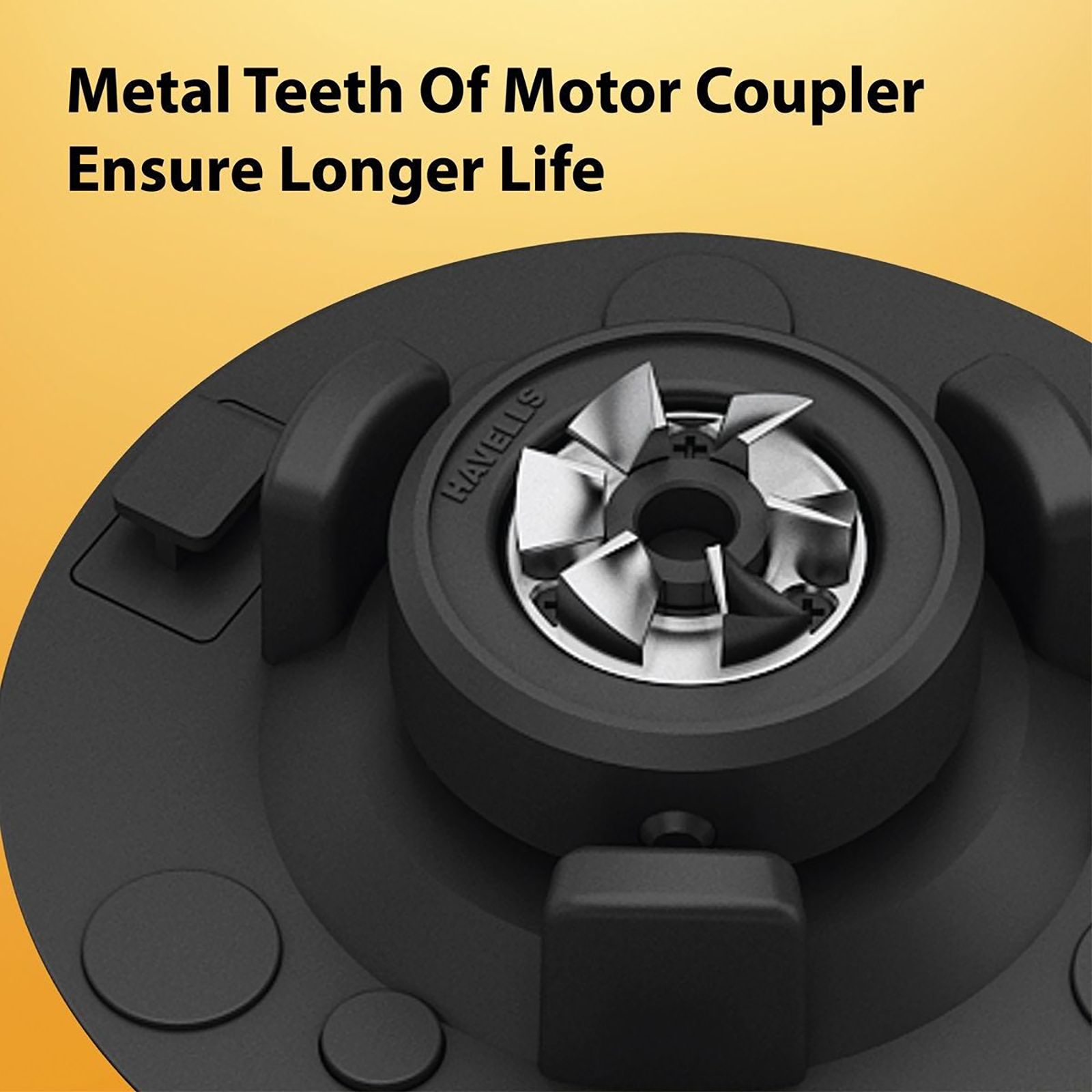 HAVELLS Hexo Plus 1100 Watt 4 Jars Mixer Grinder (Black) HAVELLS Hexo Plus 1100 Watt 4 Jars Mixer Grinder (Black)_13