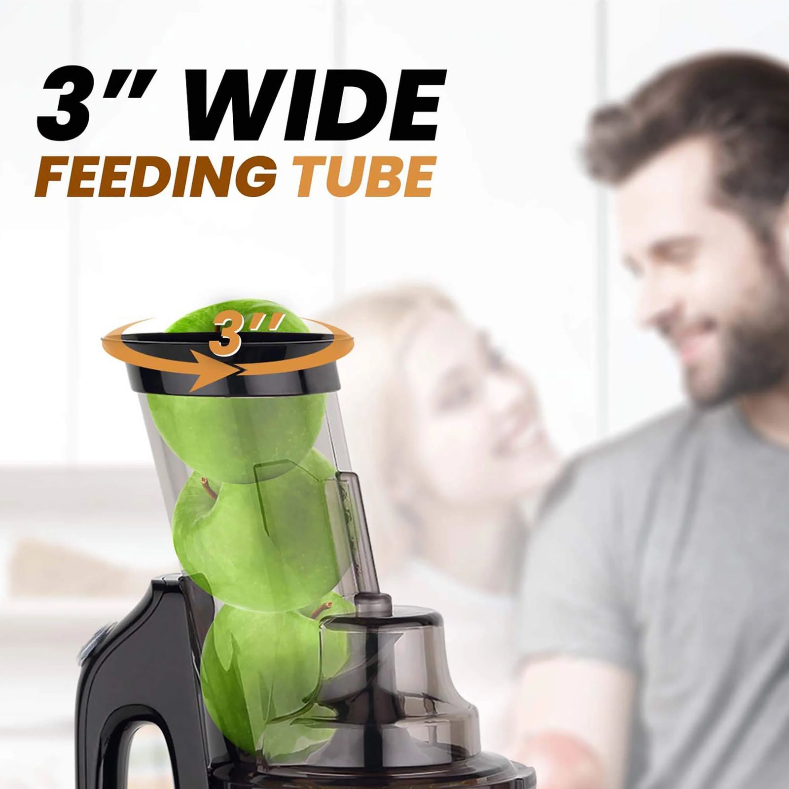 AGARO Royal 240 Watt 2 Jars Cold Press Slow Juicer (65 RPM, 120 Minutes Runtime, Black) AGARO Royal 240 Watt 2 Jars Cold Press Slow Juicer (65 RPM, 120 Minutes Runtime, Black)_5